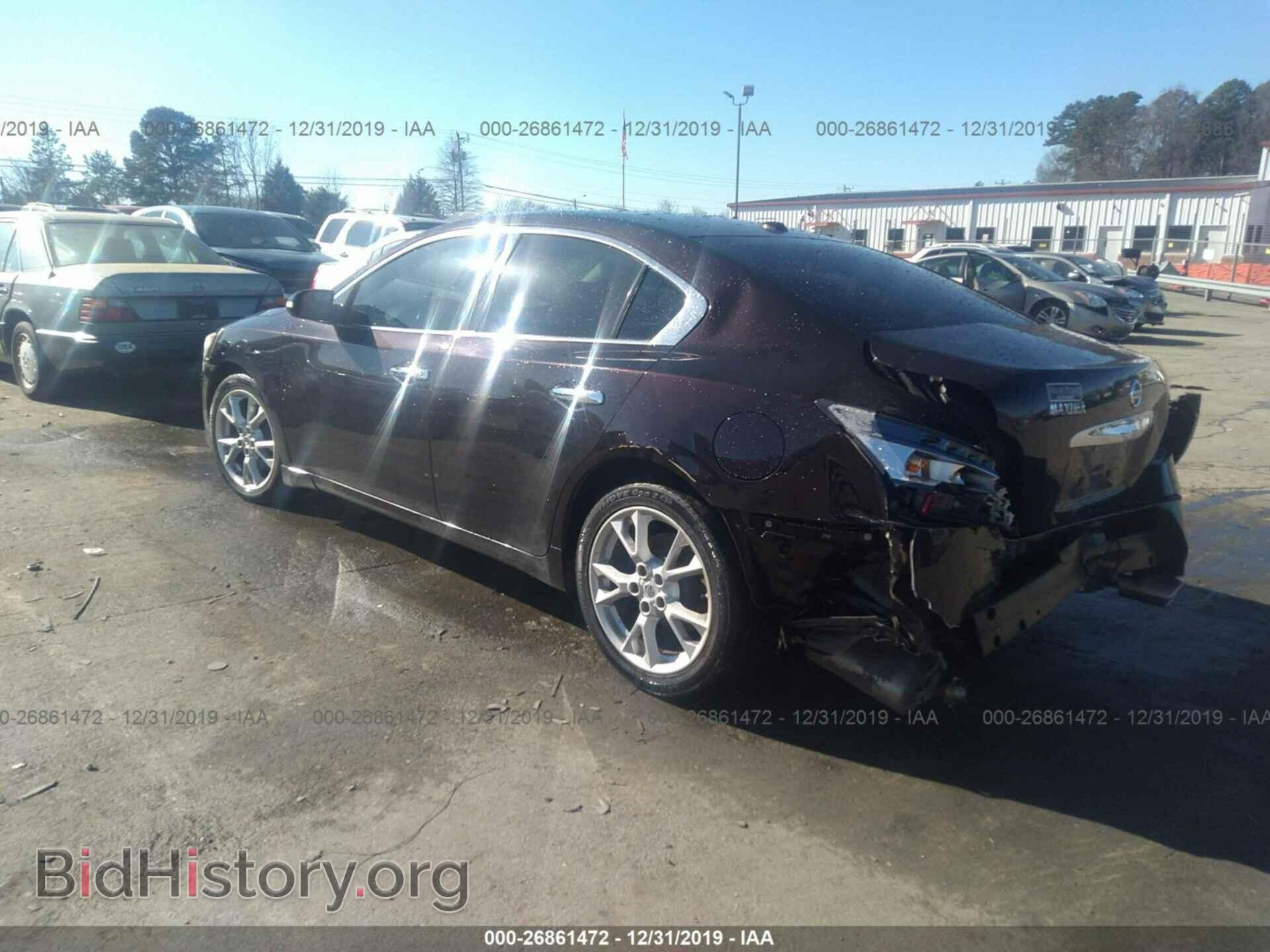 2014 NISSAN MAXIMA - VIN: 1N4AA5AP8EC449304 - Фото 3