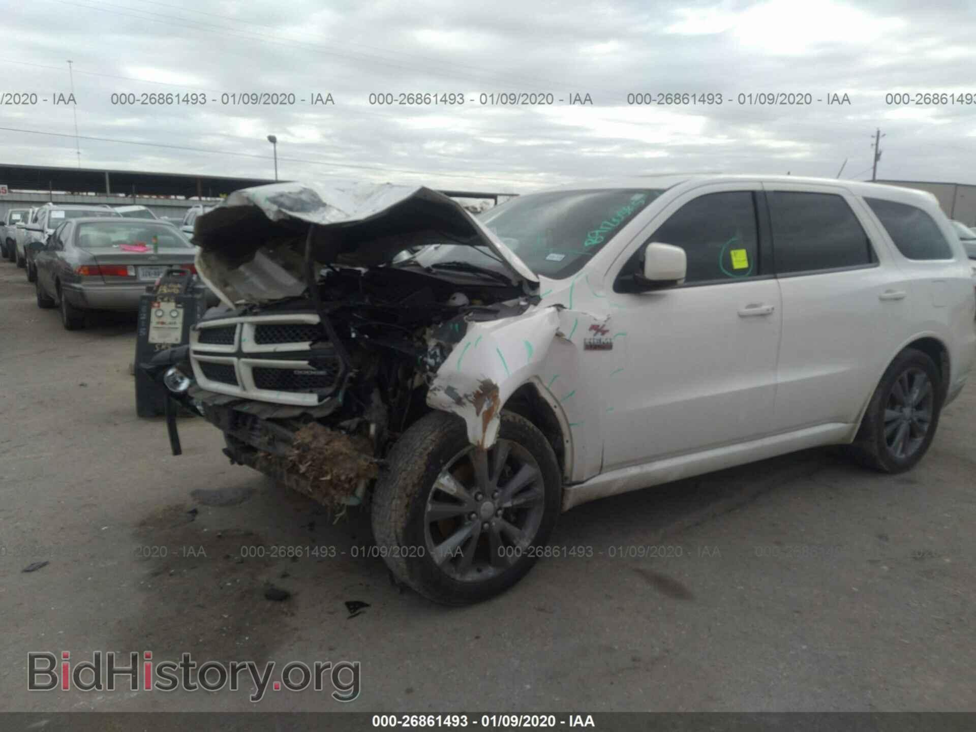 2012 DODGE DURANGO - VIN: 1C4SDJCT7CC211577 - Фото 2