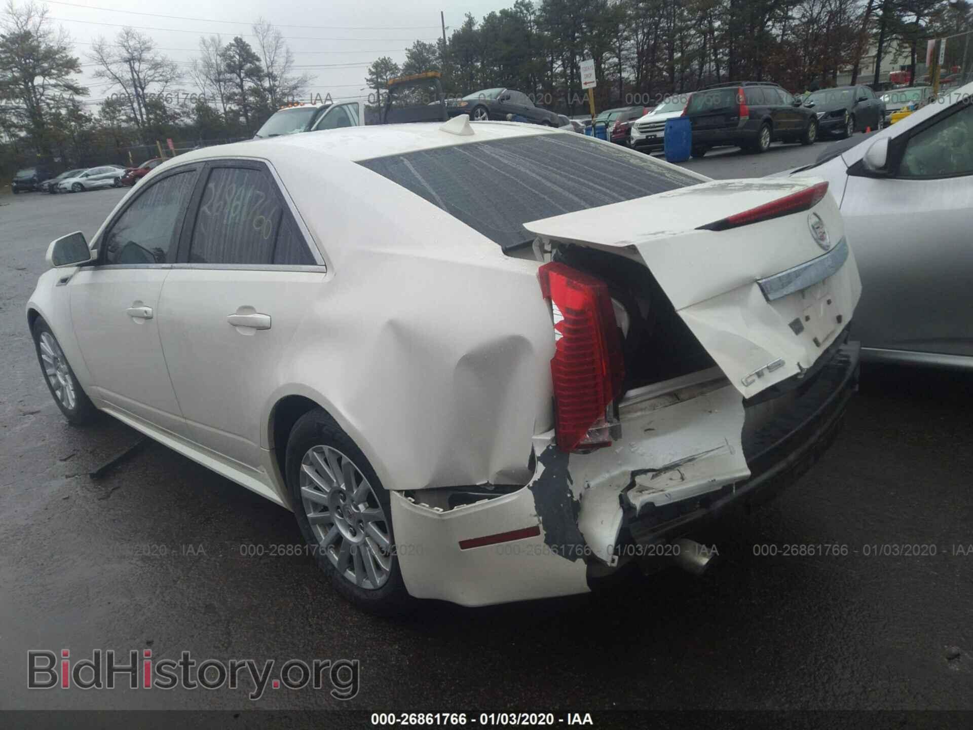 2012 CADILLAC CTS - VIN: 1G6DA5E57C0153997 - Фото 3
