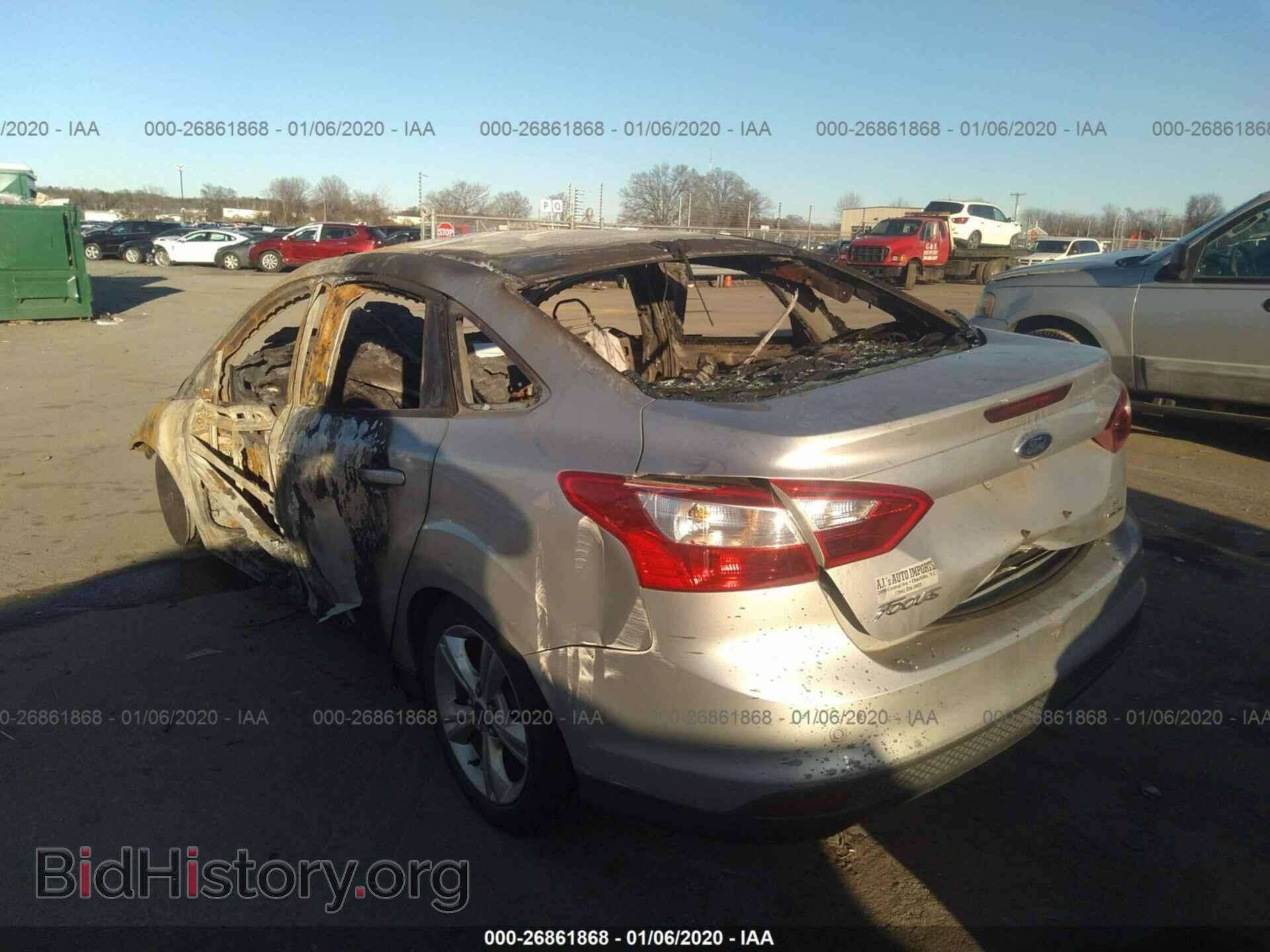 2013 FORD FOCUS - VIN: 1FADP3F2XDL375492 - Photo 3