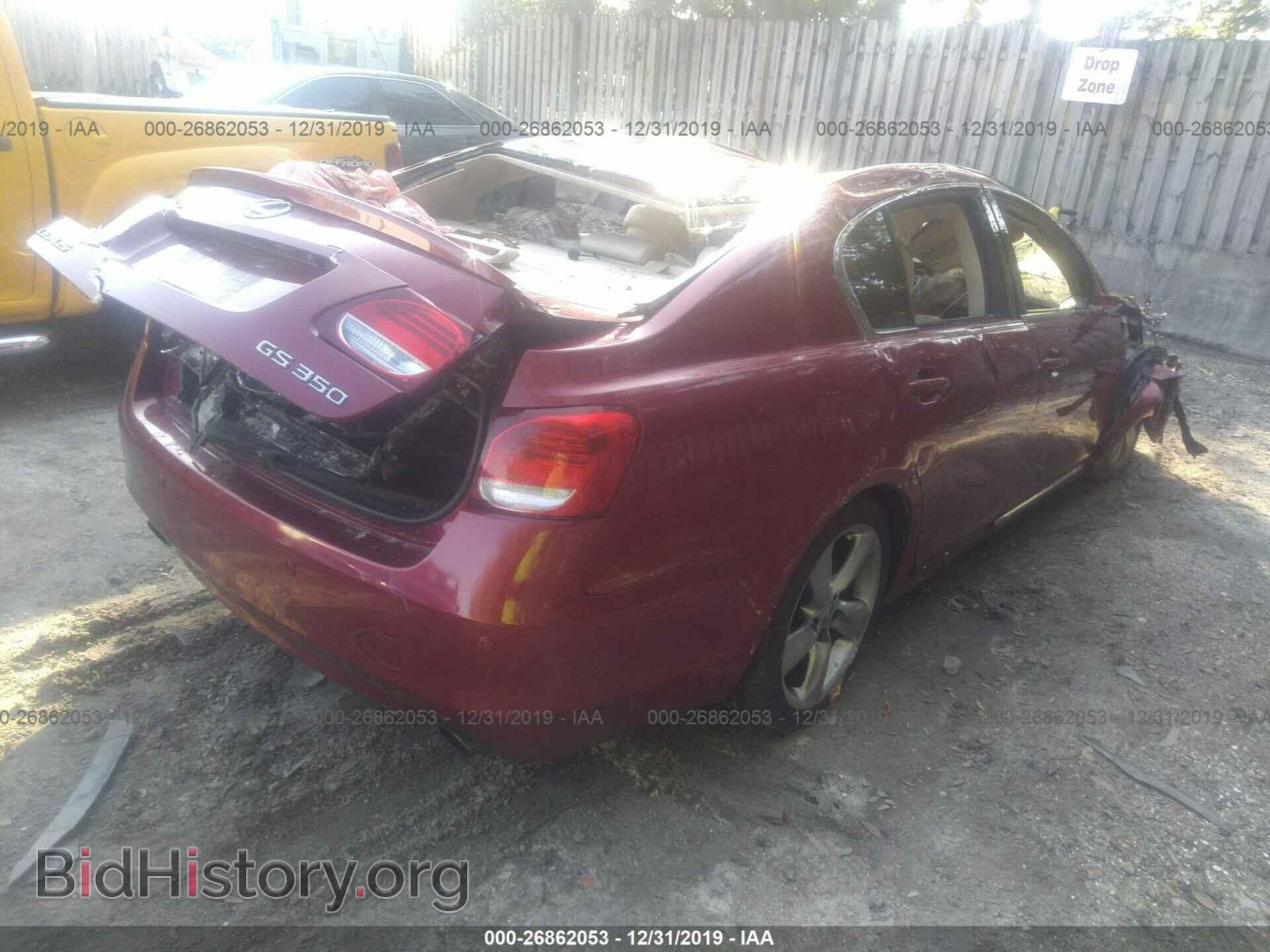 2010 LEXUS GS - VIN: JTHBE1KS3A0047571 - Фото 4