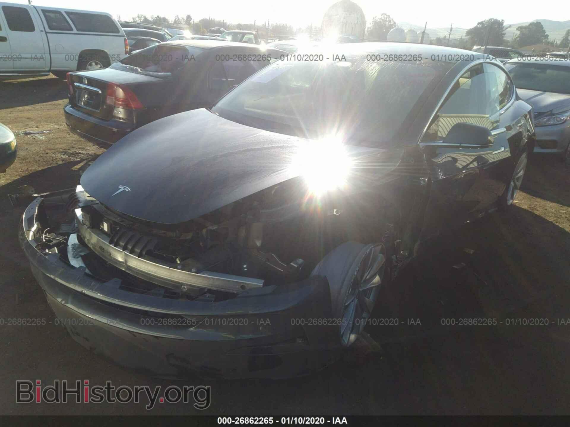 2019 TESLA MODEL 3 - VIN: 5YJ3E1EB2KF389341 - Photo 2