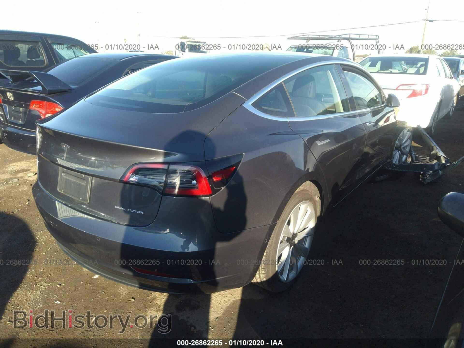 2019 TESLA MODEL 3 - VIN: 5YJ3E1EB2KF389341 - Photo 4