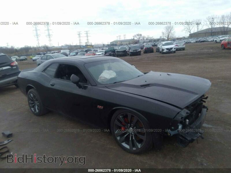 2013 Dodge CHALLENGER SRT-8 (VIN 2C3CDYCJ8DH674729) — фото 1 из 10, IAAI, повреждение: передняя и задняя часть