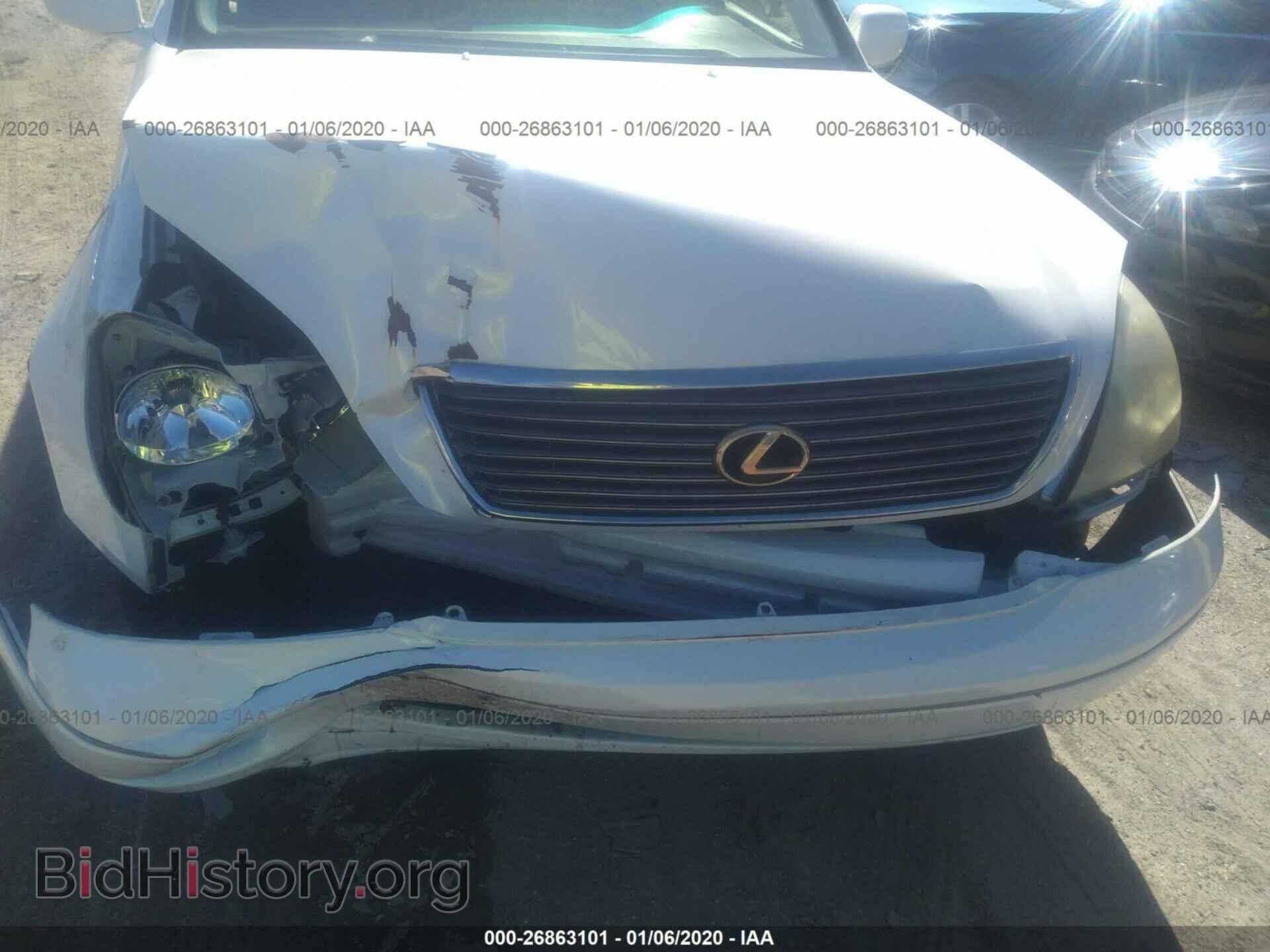 2002 LEXUS LS - VIN: JTHBN30FX20063236 - Фото 6
