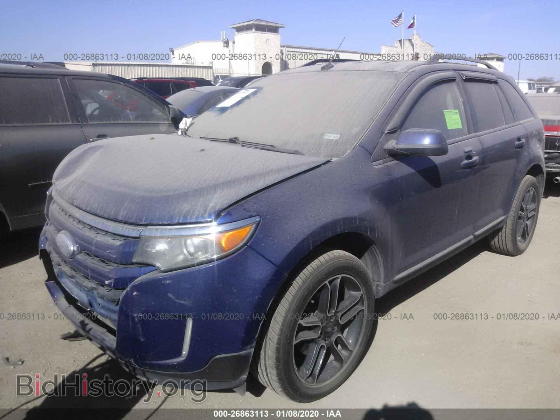 2013 FORD EDGE - VIN: 2FMDK3JC3DBA31667 - Photo 2