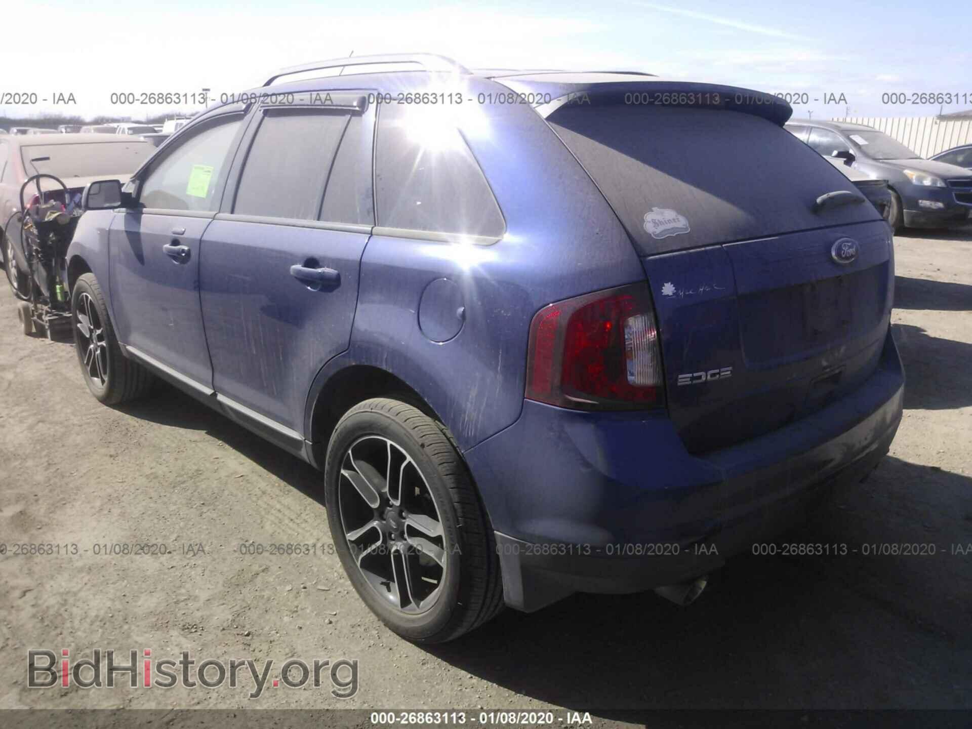 2013 FORD EDGE - VIN: 2FMDK3JC3DBA31667 - Photo 3