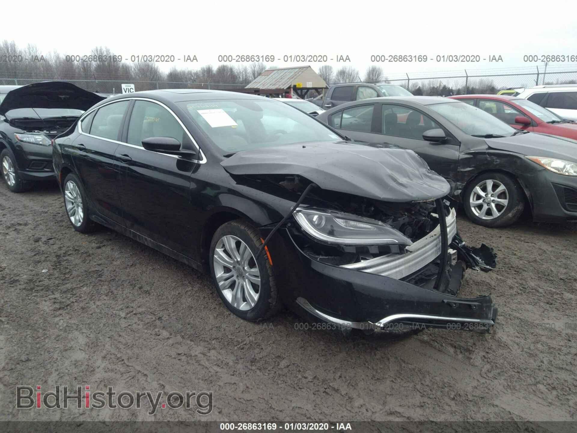Photo 1C3CCCAB4FN568306 - CHRYSLER 200 2015