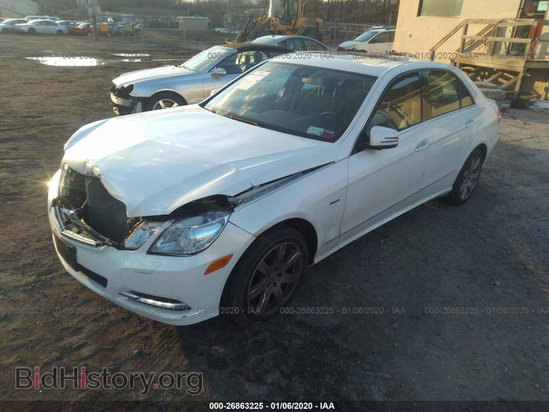 2012 MERCEDES-BENZ E - VIN: WDDHF8JB1CA635071 - Фото 2