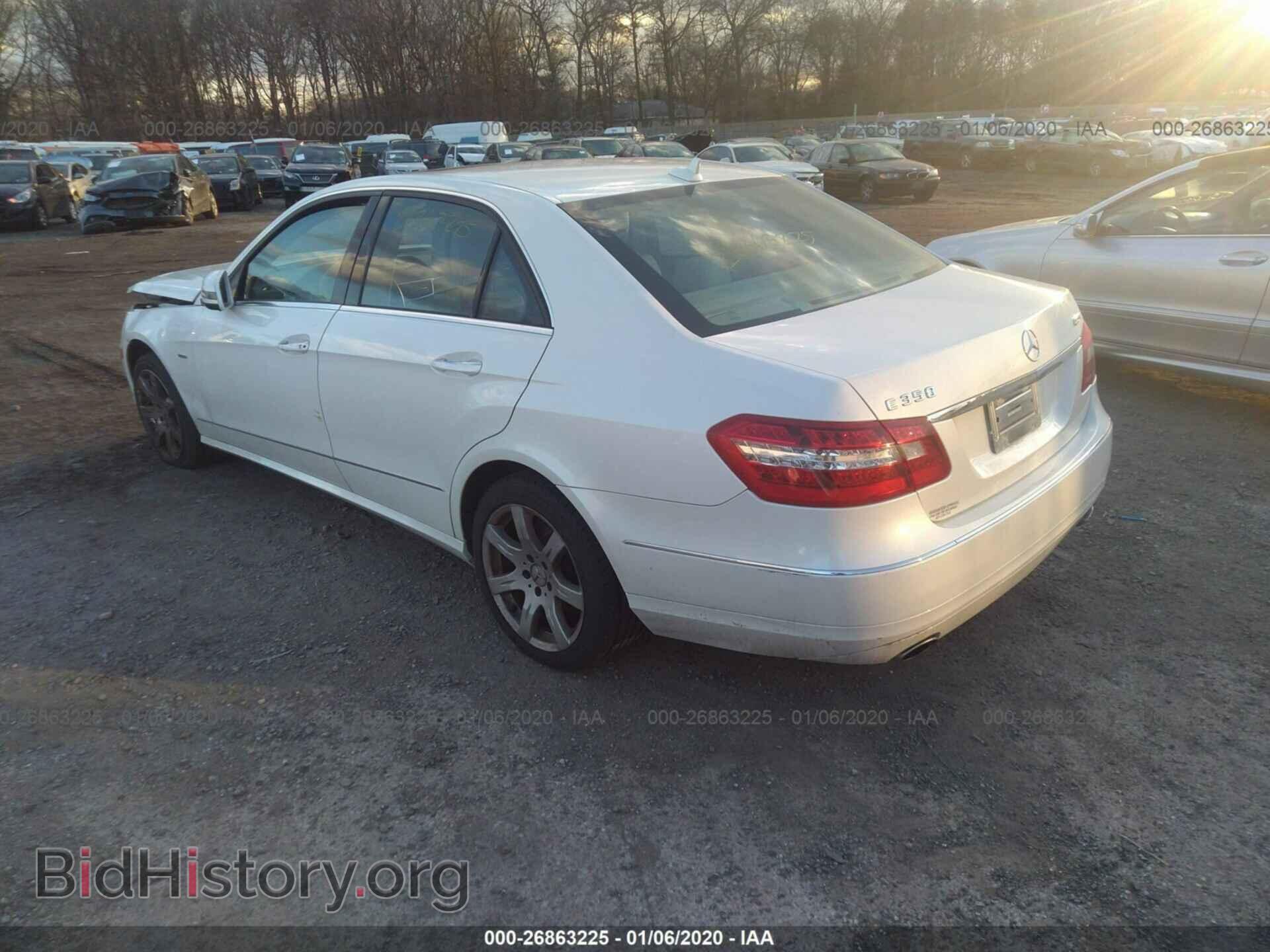 2012 MERCEDES-BENZ E - VIN: WDDHF8JB1CA635071 - Фото 3