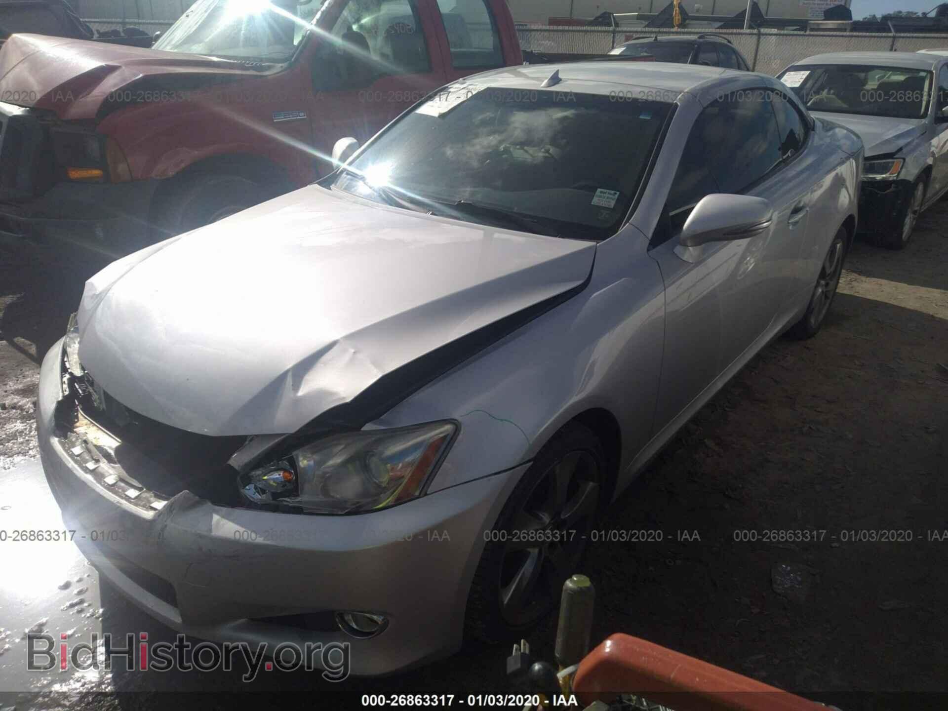 2010 LEXUS IS - VIN: JTHFF2C27A2507273 - Фото 2