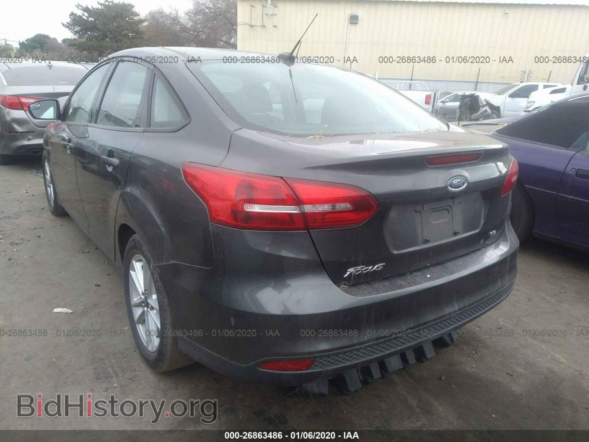 2015 FORD FOCUS - VIN: 1FADP3F29FL335715 - Фото 3