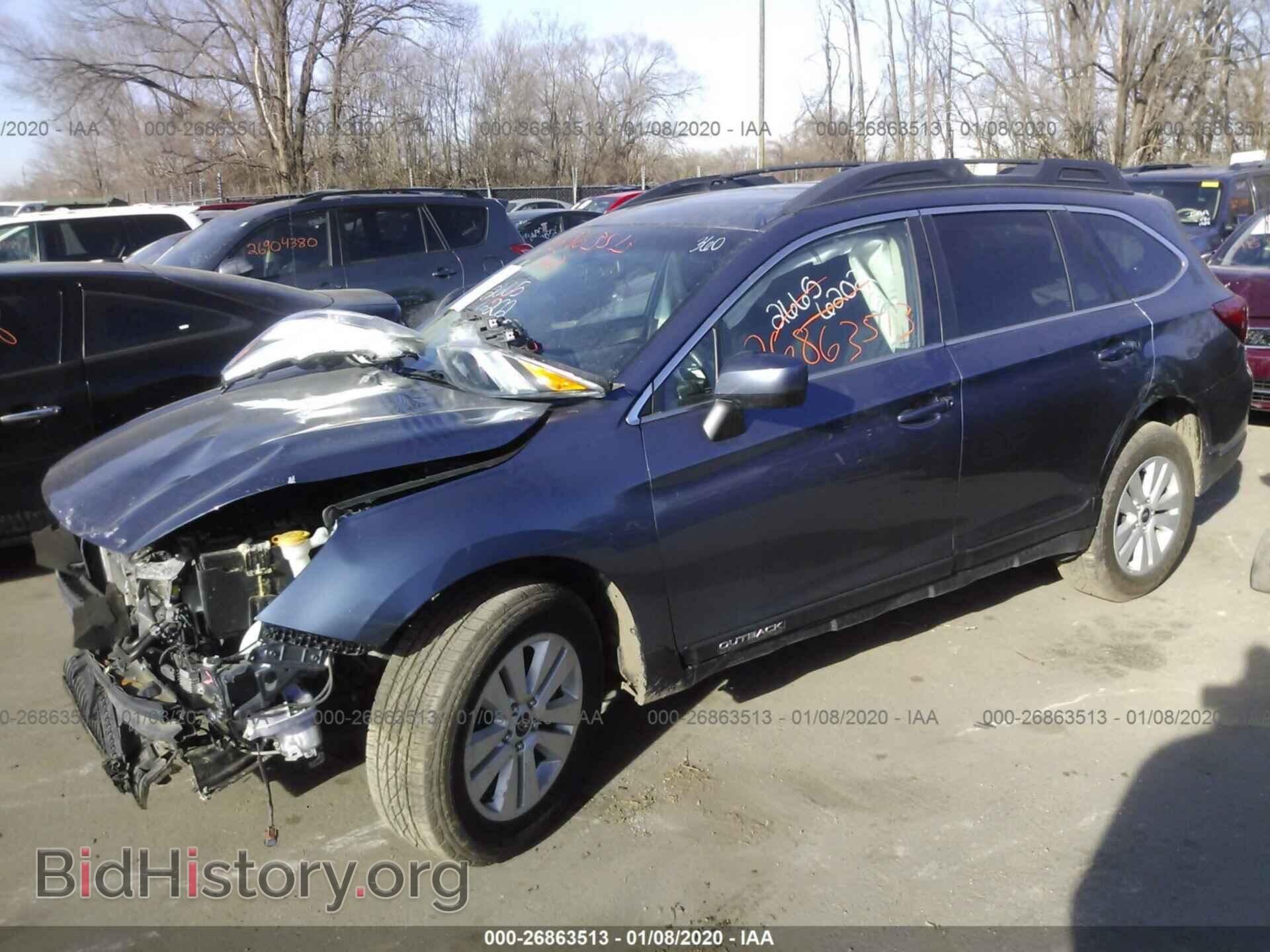 2017 SUBARU OUTBACK - VIN: 4S4BSADC5H3346287 - Фото 2