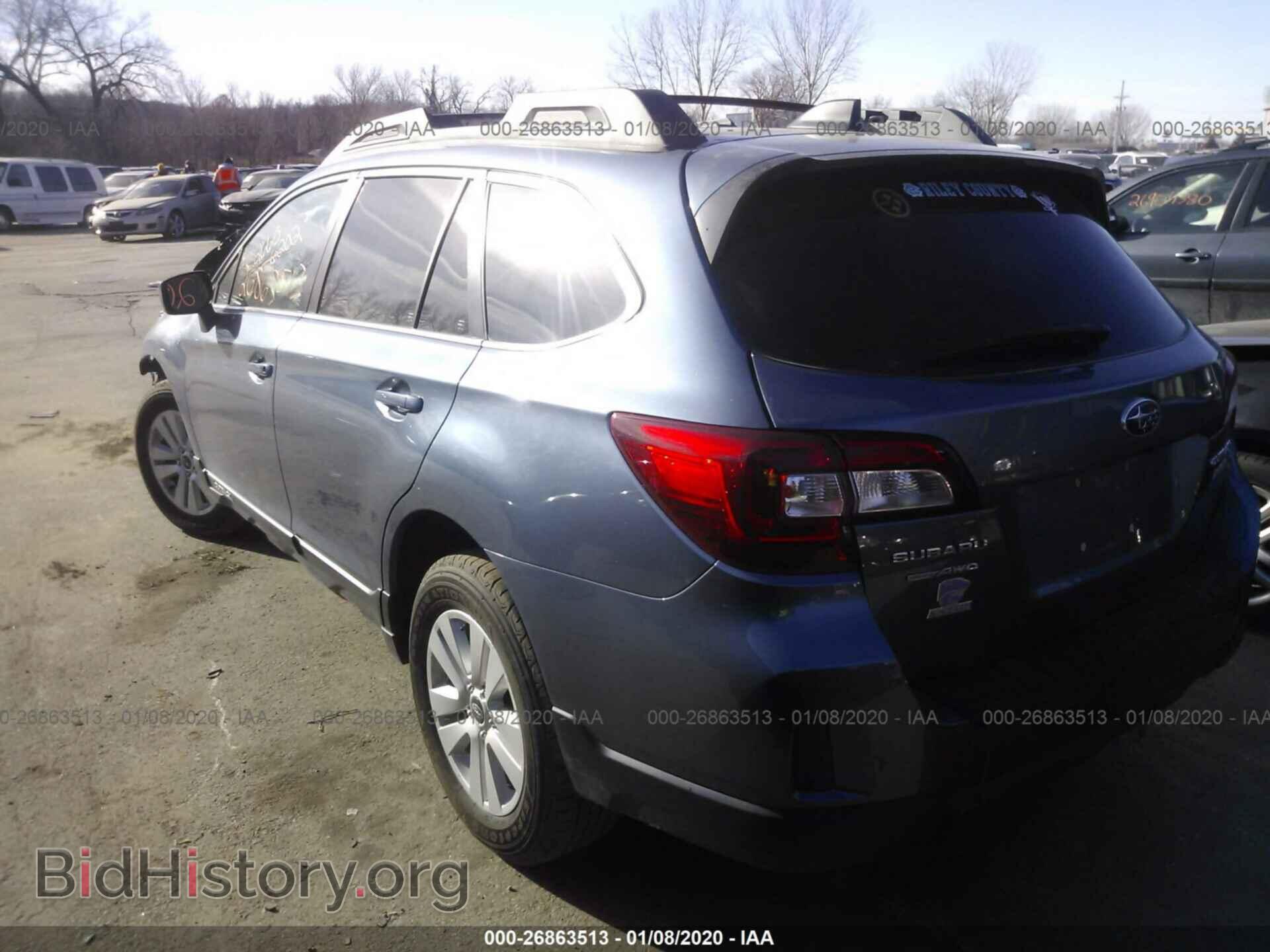 2017 SUBARU OUTBACK - VIN: 4S4BSADC5H3346287 - Фото 3