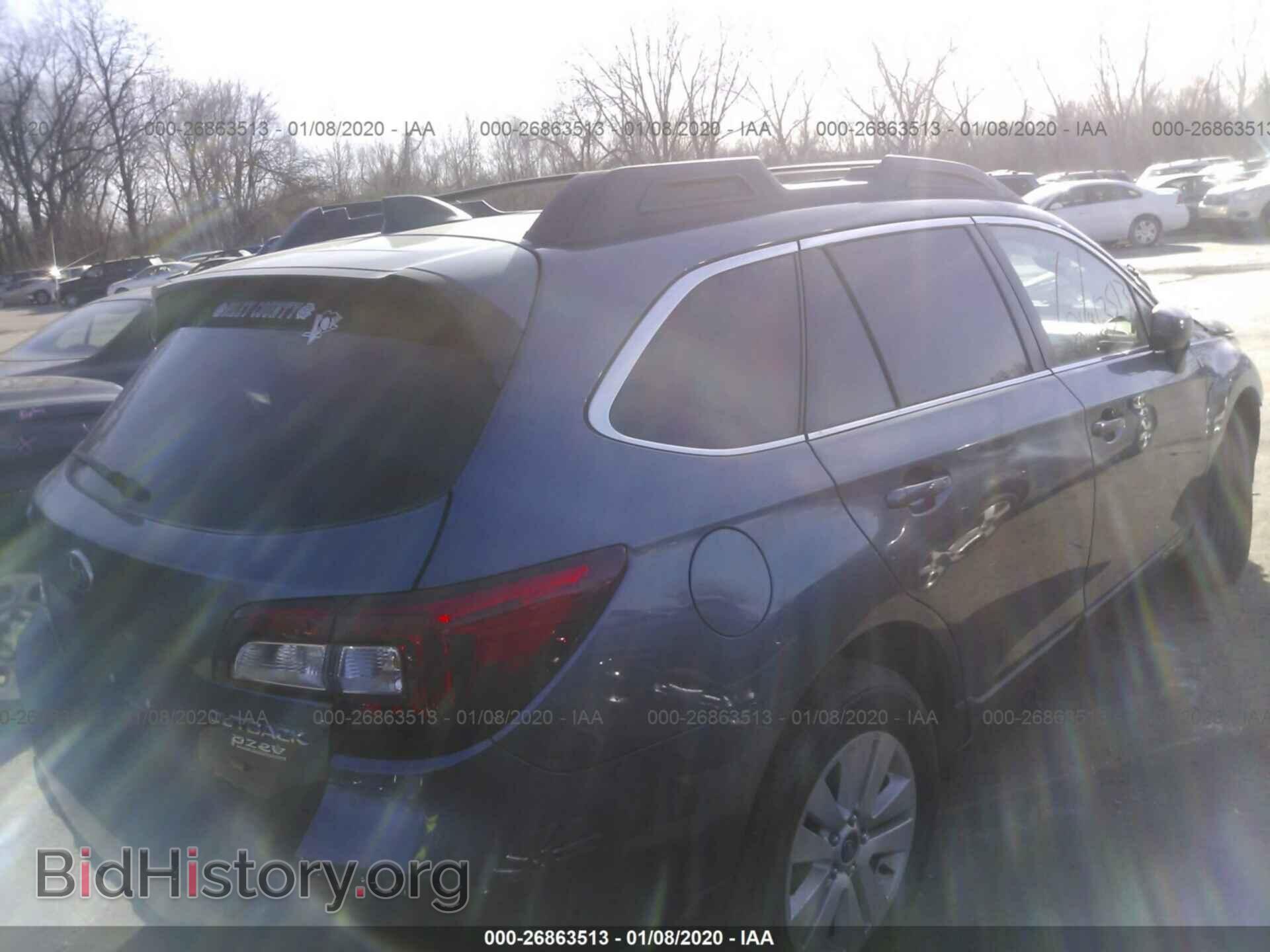 2017 SUBARU OUTBACK - VIN: 4S4BSADC5H3346287 - Фото 4