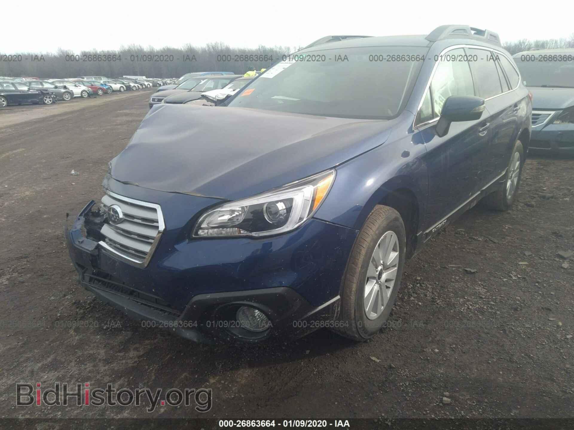 2017 SUBARU OUTBACK - VIN: 4S4BSAFCXH3252810 - Фото 2