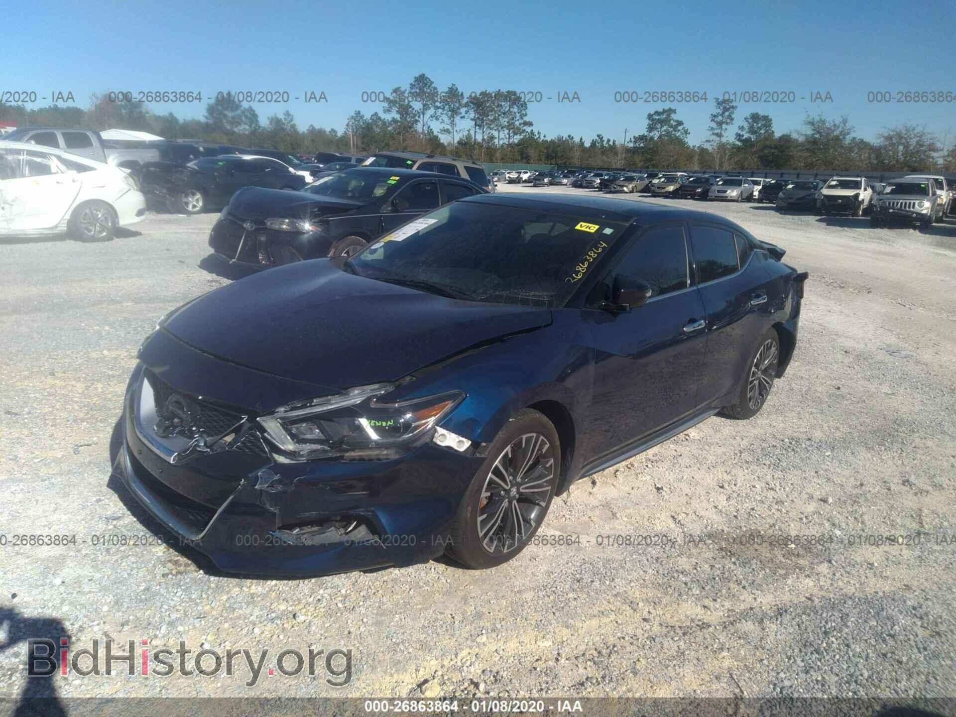 2017 NISSAN MAXIMA - VIN: 1N4AA6AP2HC404417 - Фото 2