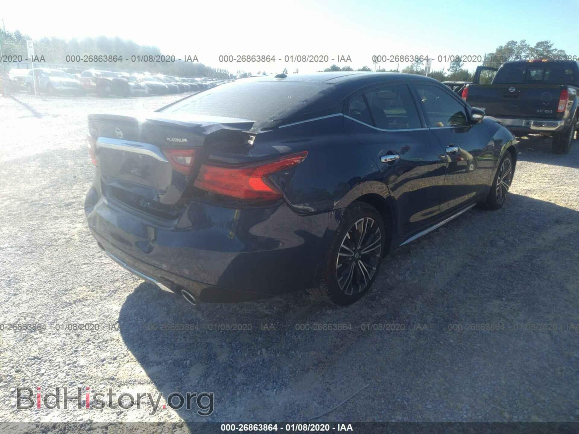 2017 NISSAN MAXIMA - VIN: 1N4AA6AP2HC404417 - Фото 4