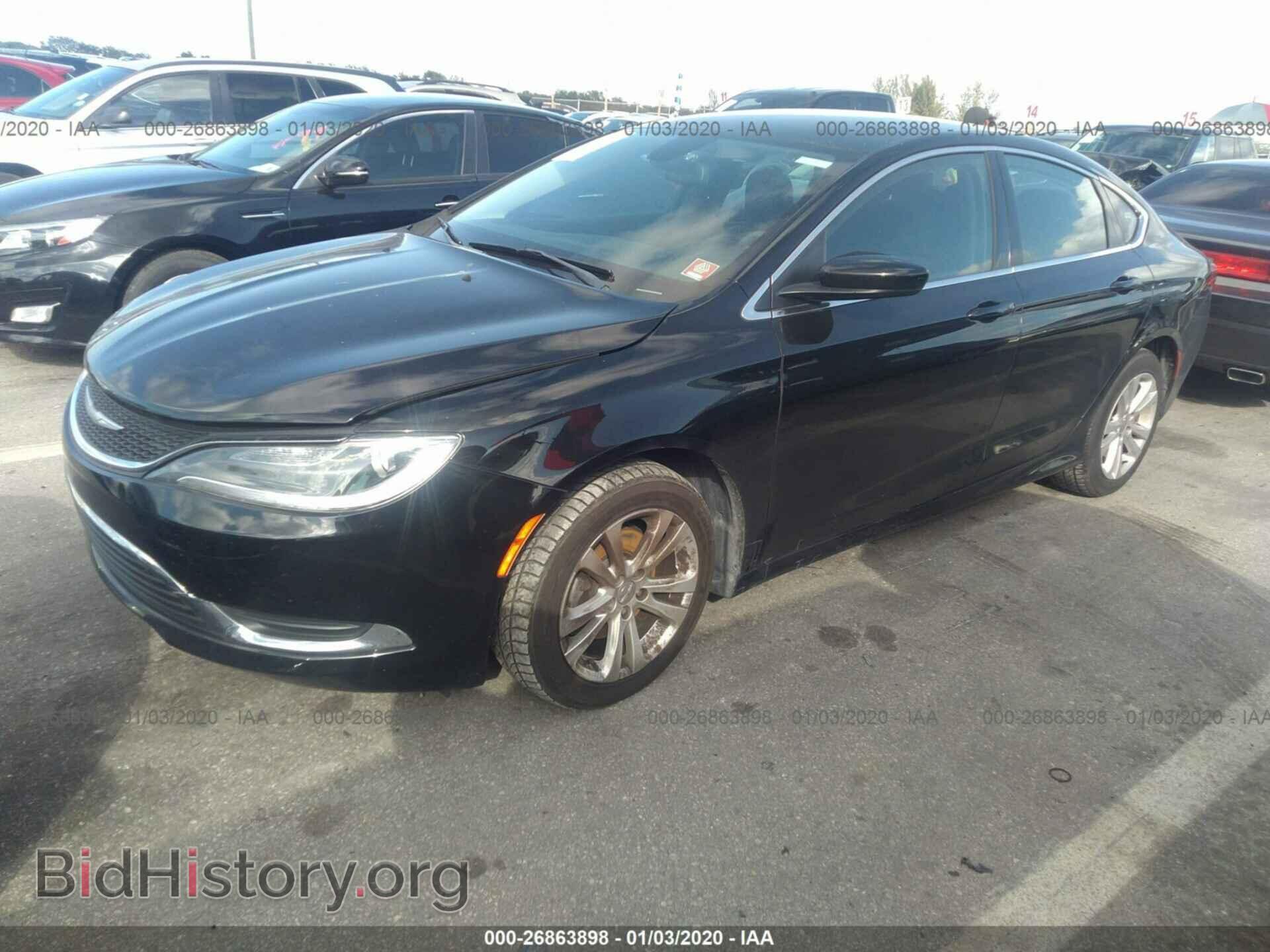 2016 CHRYSLER 200 - VIN: 1C3CCCAB3GN176628 - Фото 2