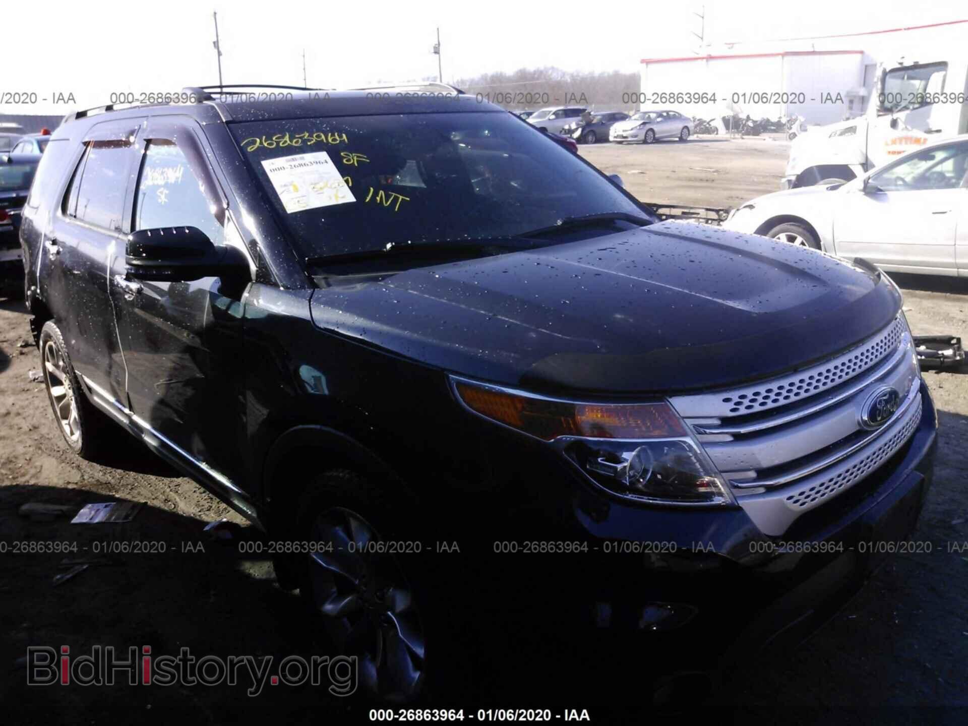 Photo 1FM5K8D81EGC33345 - FORD EXPLORER 2014