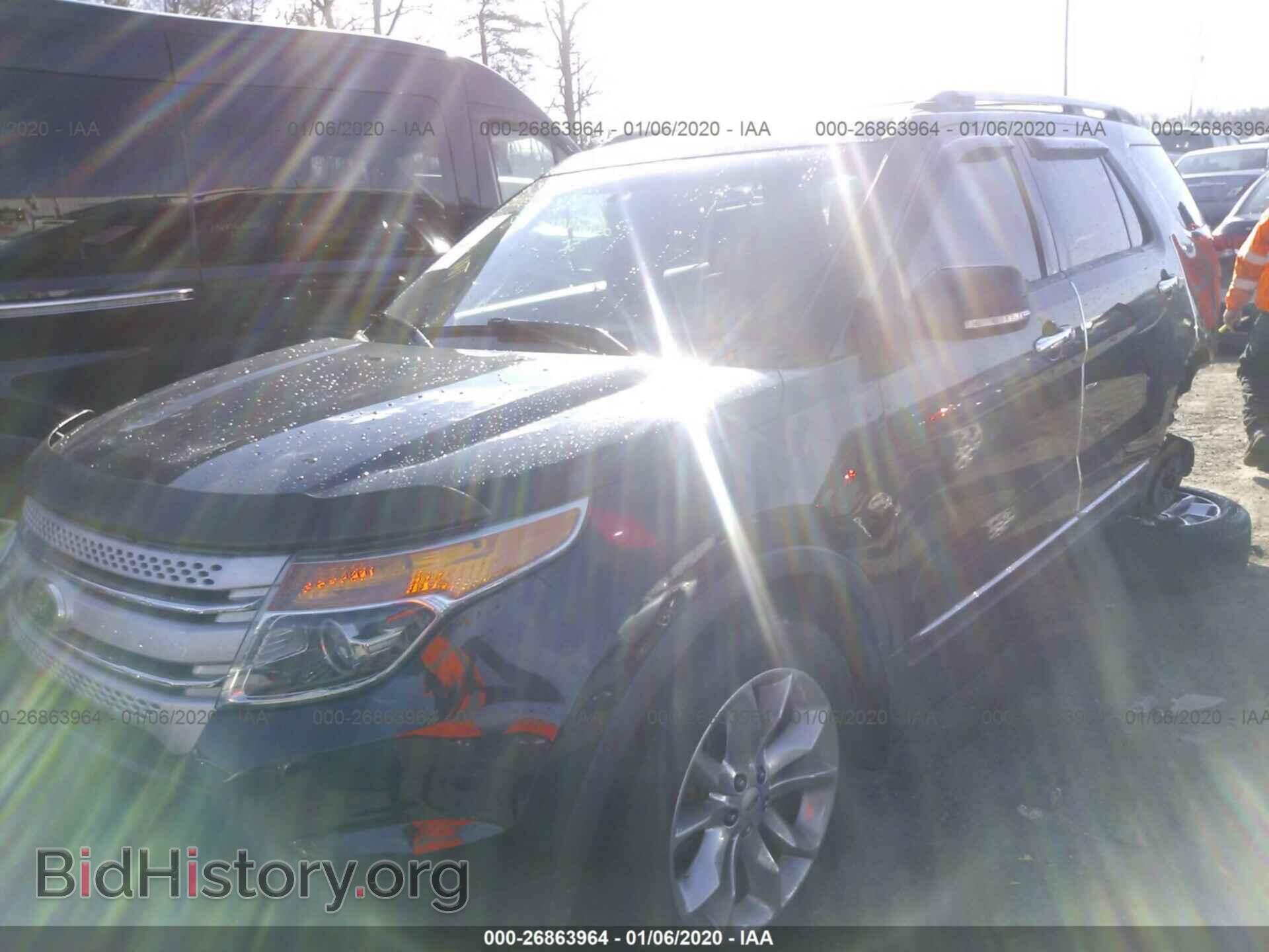 2014 FORD EXPLORER - VIN: 1FM5K8D81EGC33345 - Photo 2
