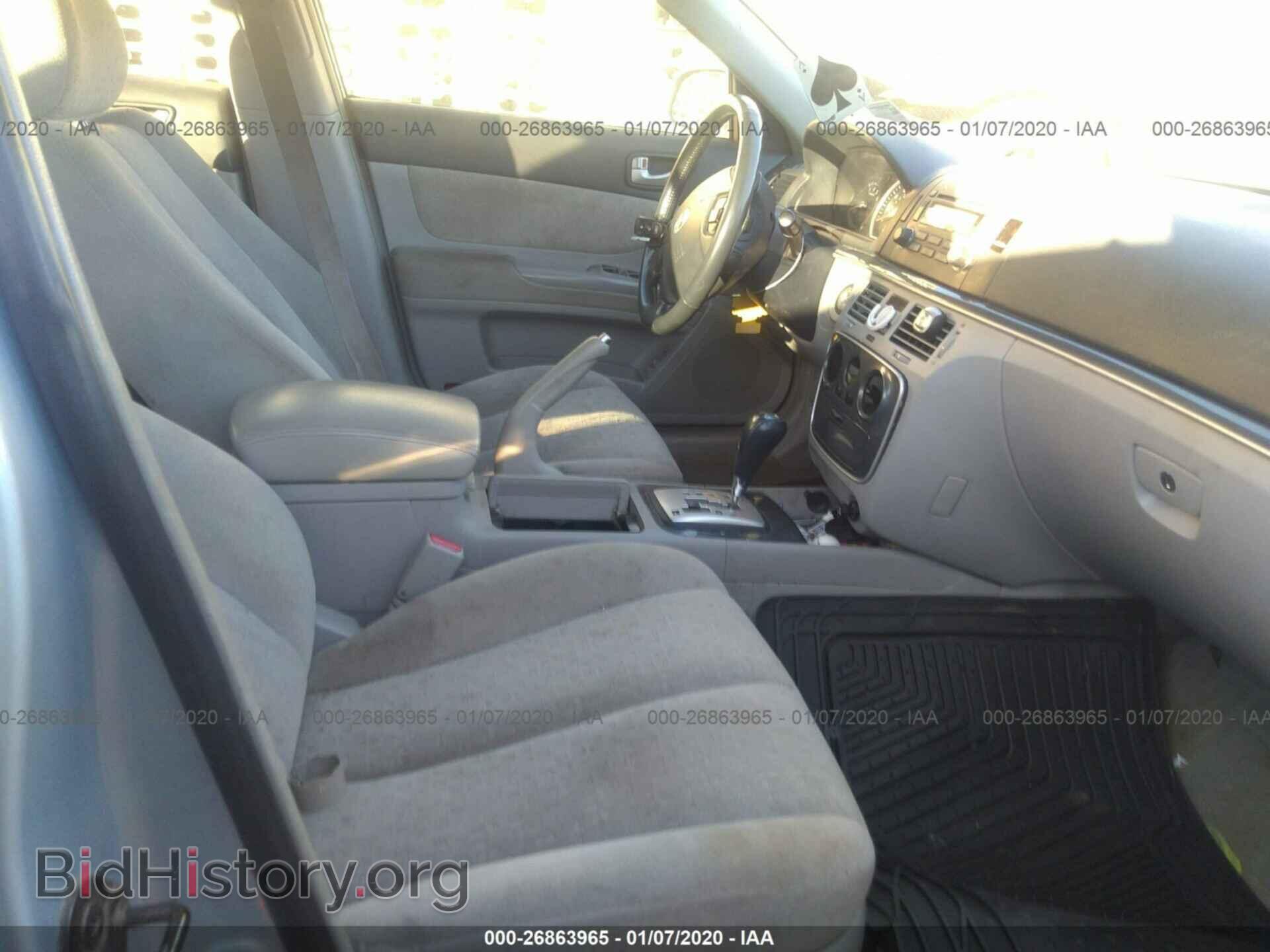 2006 HYUNDAI SONATA - VIN: 5NPEU46F76H120421 - Фото 5