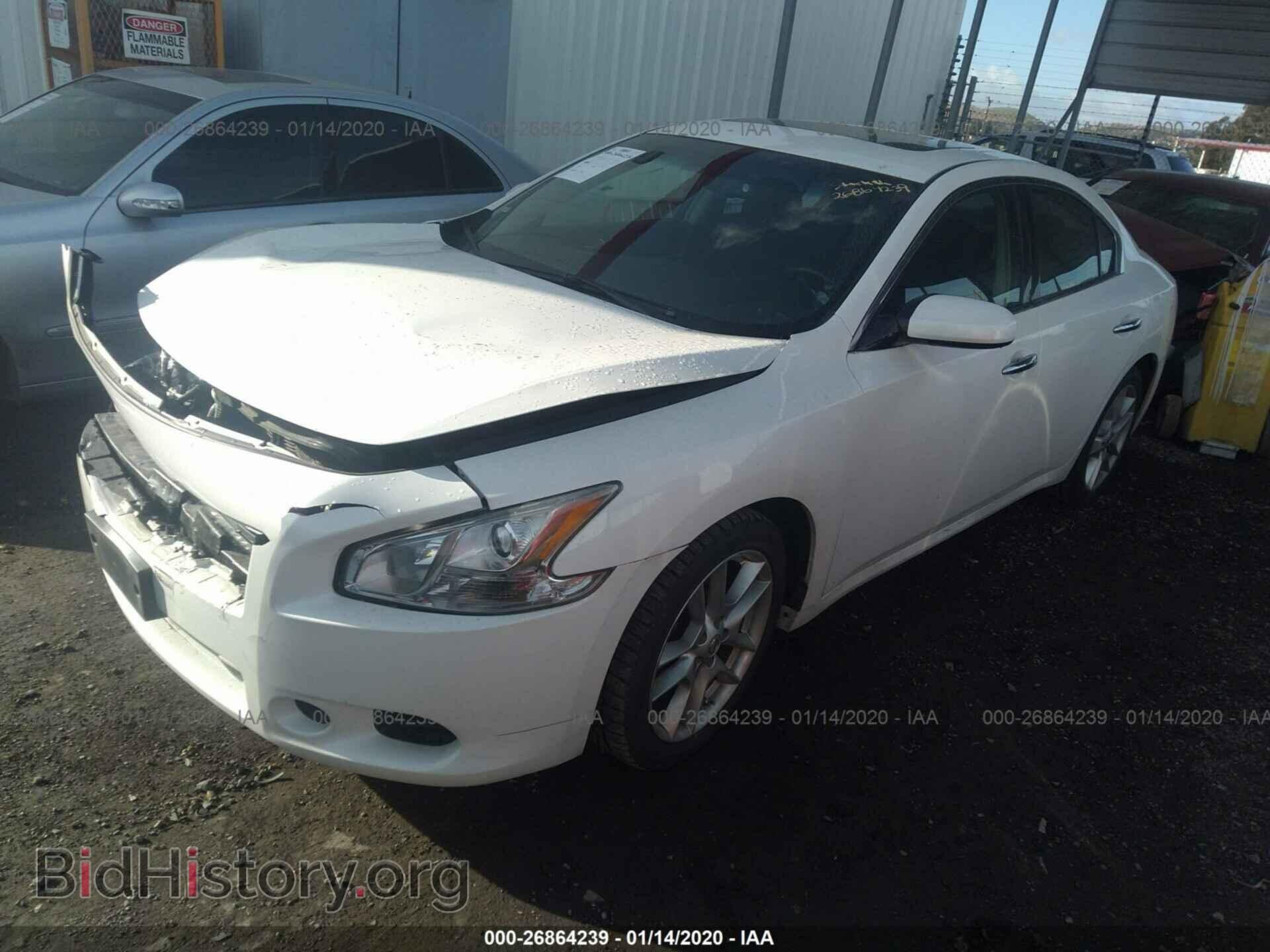 2012 NISSAN MAXIMA - VIN: 1N4AA5AP6CC847284 - Фото 2