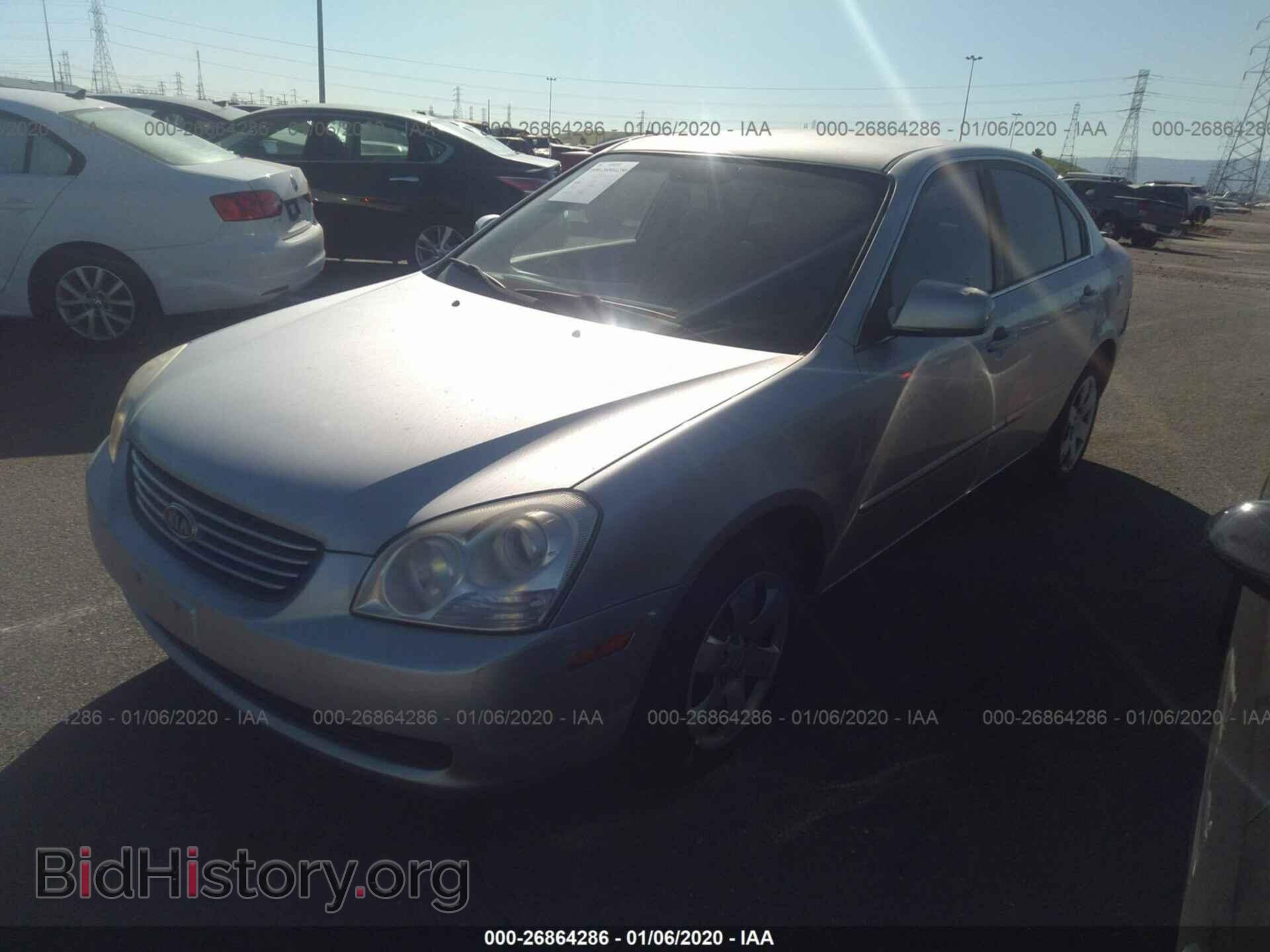 2007 KIA OPTIMA - VIN: KNAGE123775107862 - Фото 2