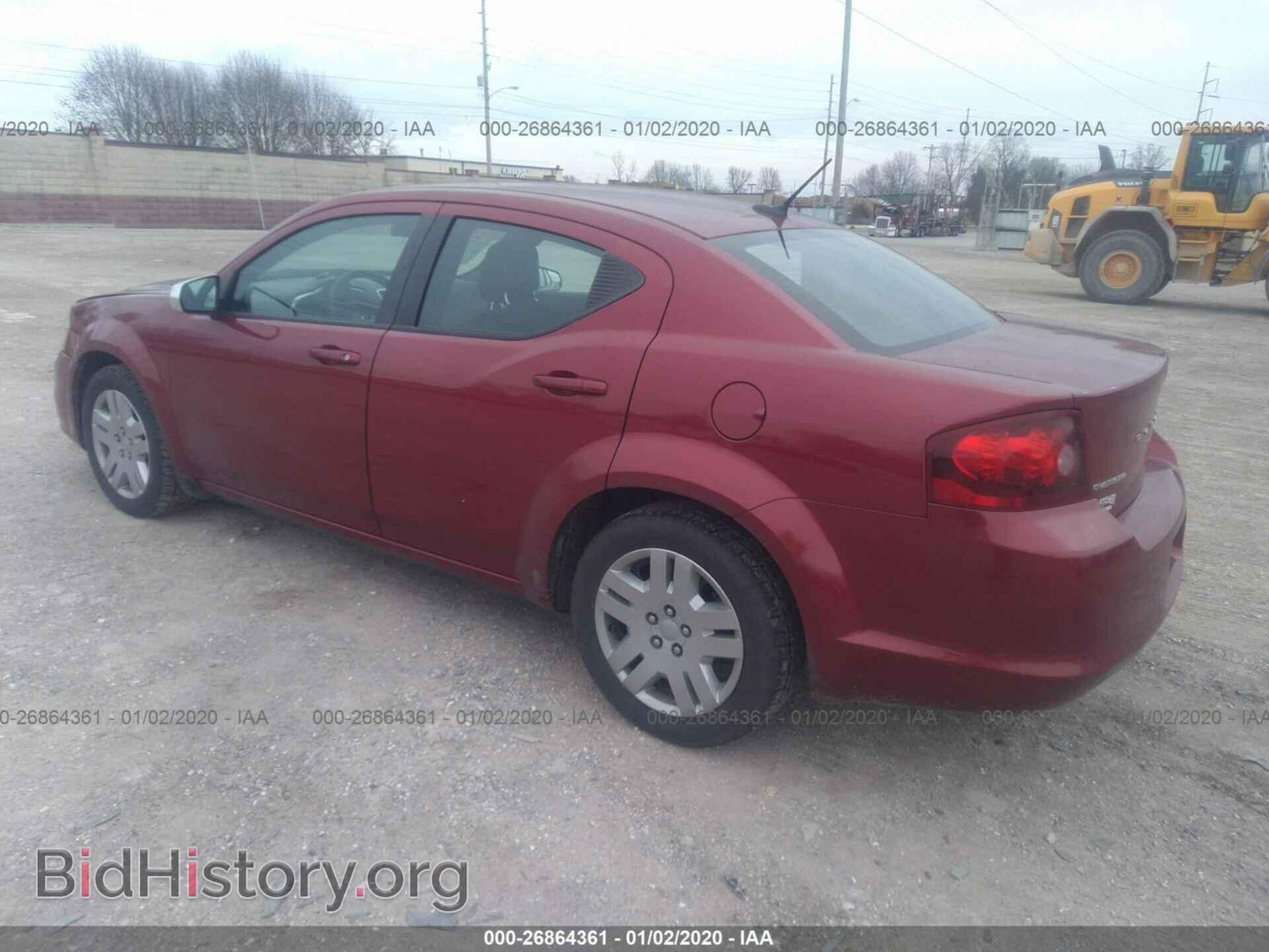 2014 DODGE AVENGER - VIN: 1C3CDZAG9EN220785 - Фото 3