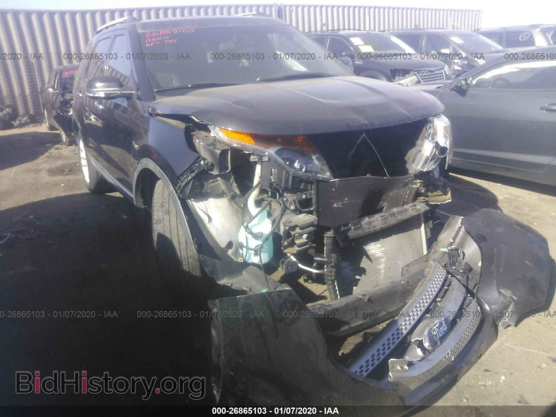 Фотография 1FM5K7D86DGC71582 - FORD EXPLORER 2013