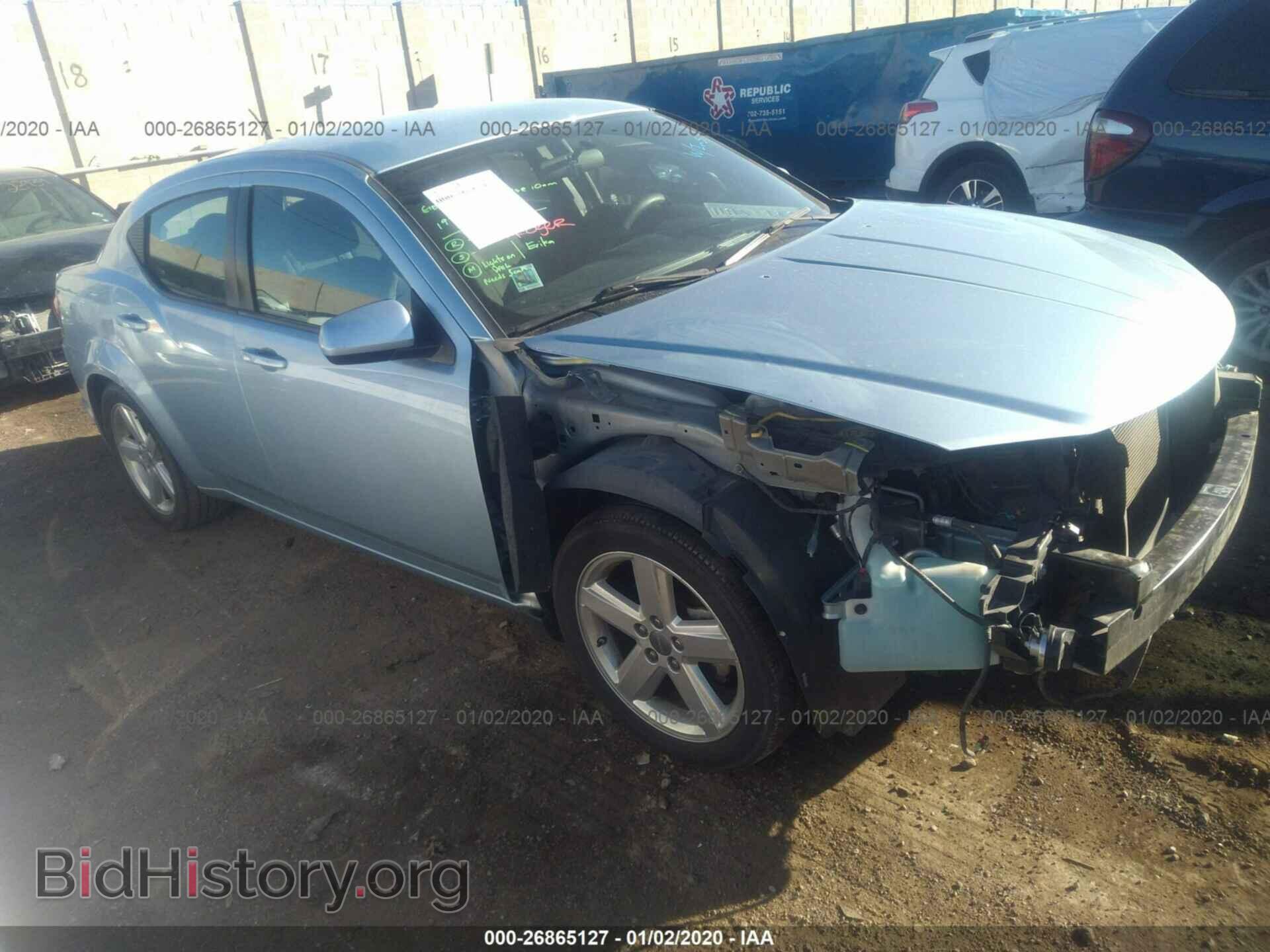Фотография 1C3CDZCB8DN740394 - DODGE AVENGER 2013