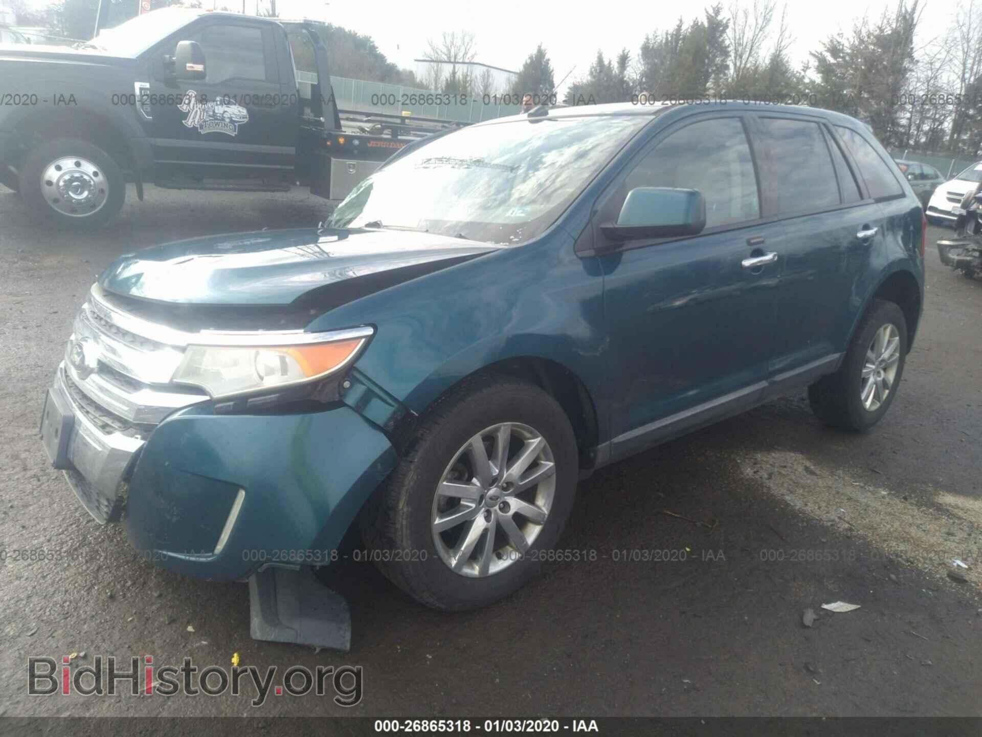 2011 FORD EDGE - VIN: 2FMDK3JC3BBA63547 - Фото 2