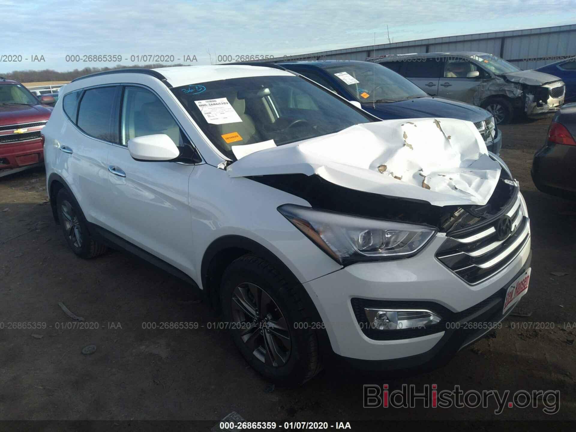 Photo 5XYZUDLB4GG317879 - HYUNDAI SANTA FE SPORT 2016