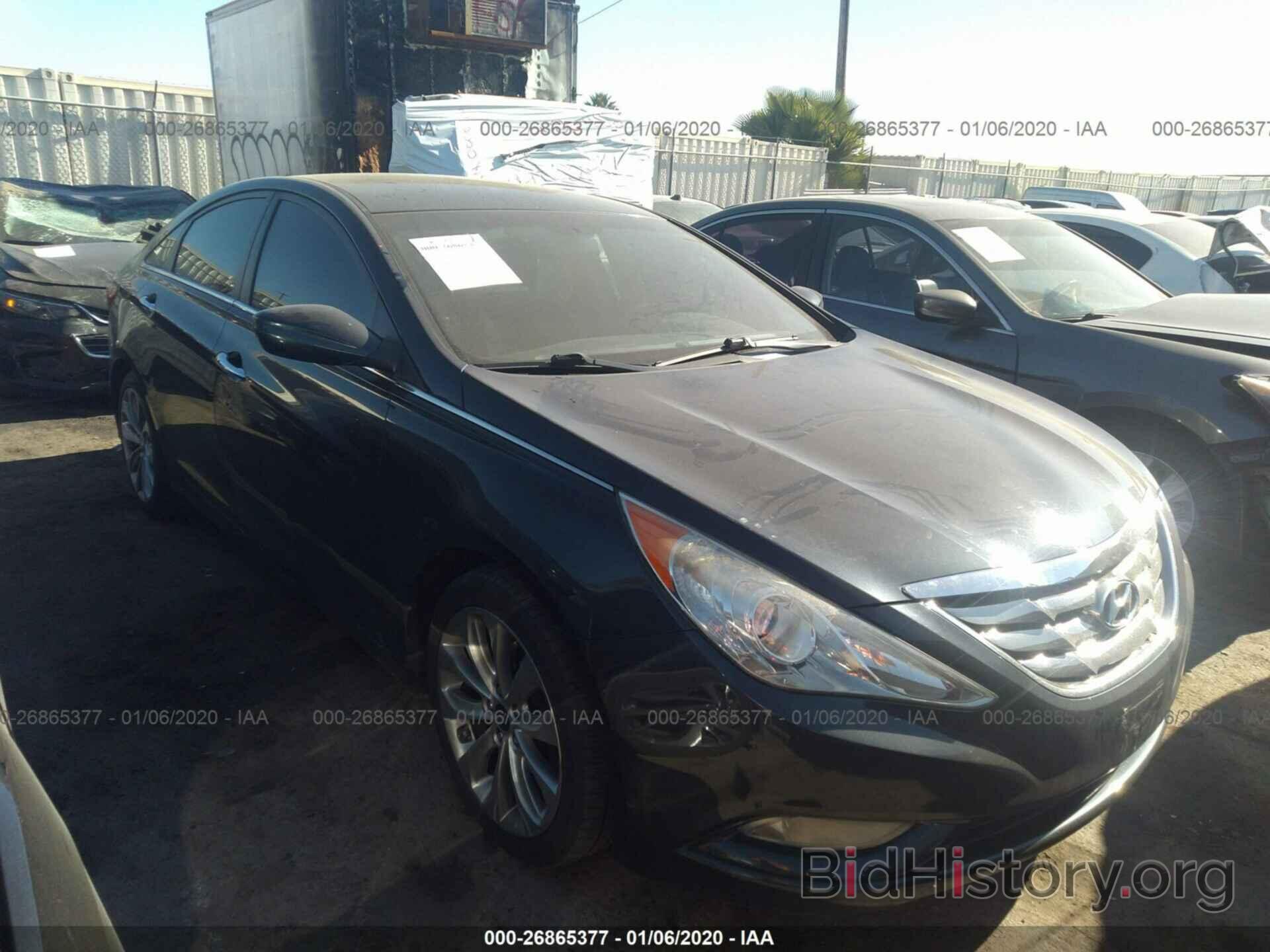 Photo 5NPEC4AB2BH316218 - HYUNDAI SONATA 2011