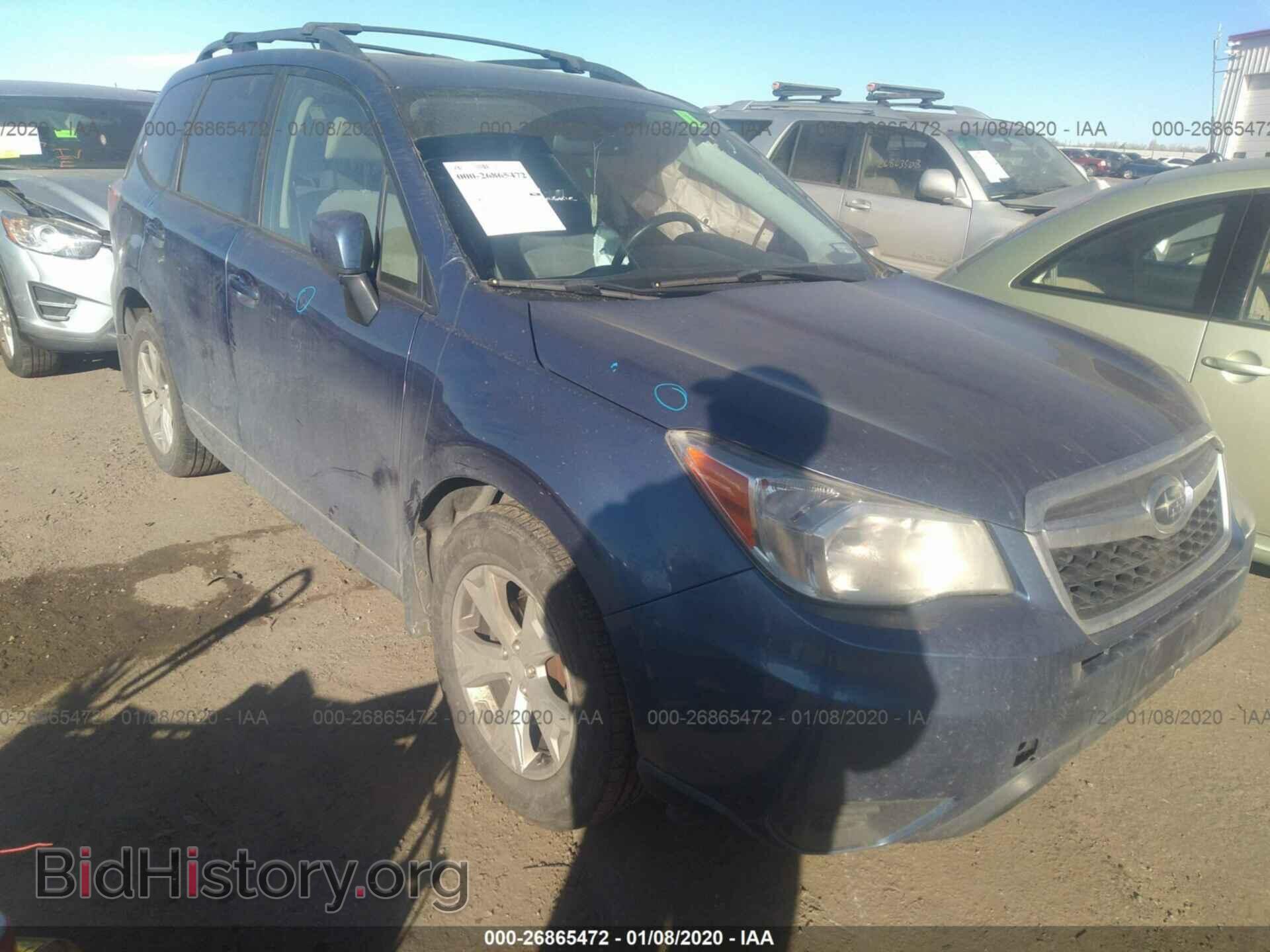 Фотография JF2SJADC8FH451690 - SUBARU FORESTER 2015