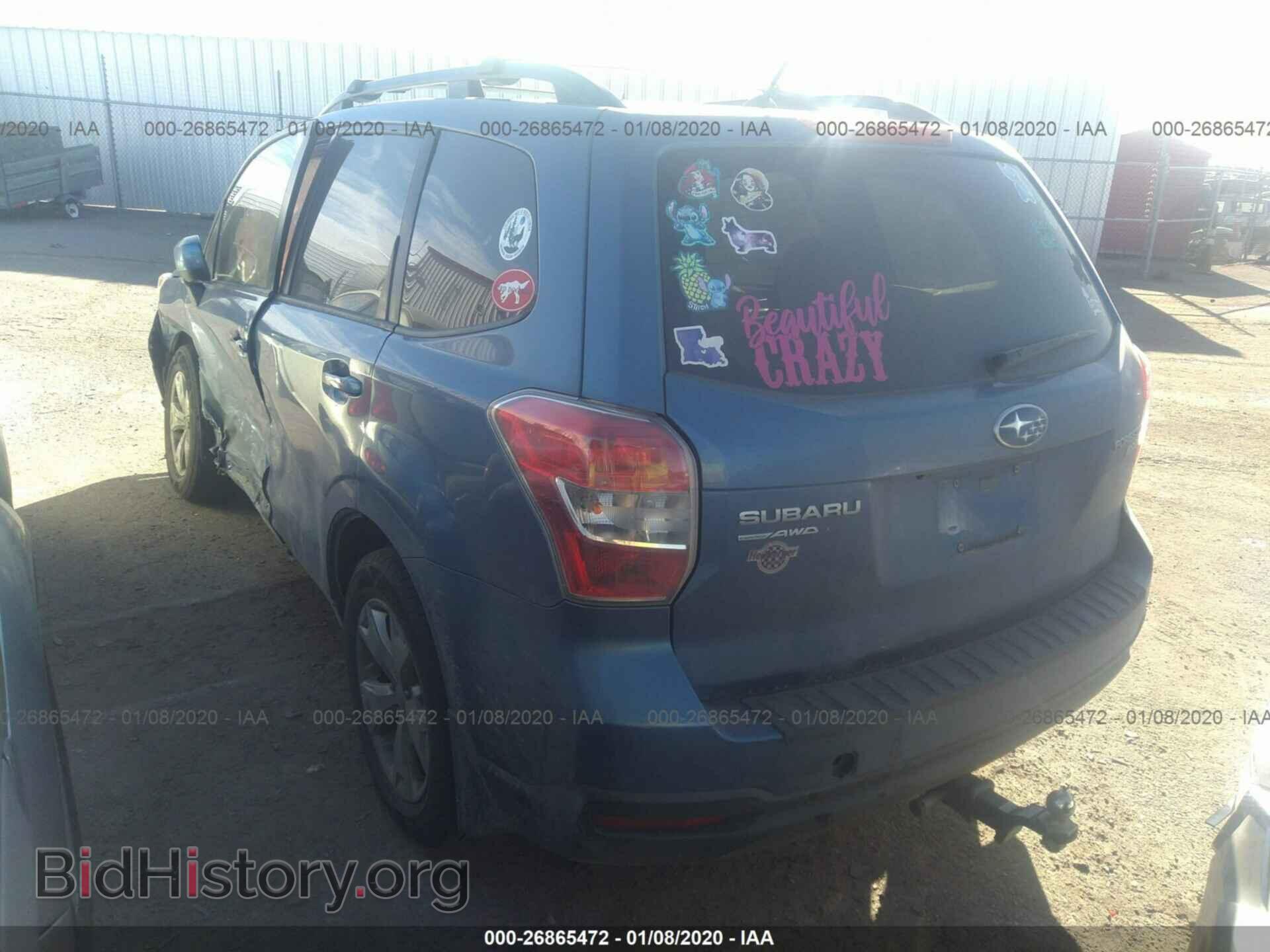 2015 SUBARU FORESTER - VIN: JF2SJADC8FH451690 - Фото 3