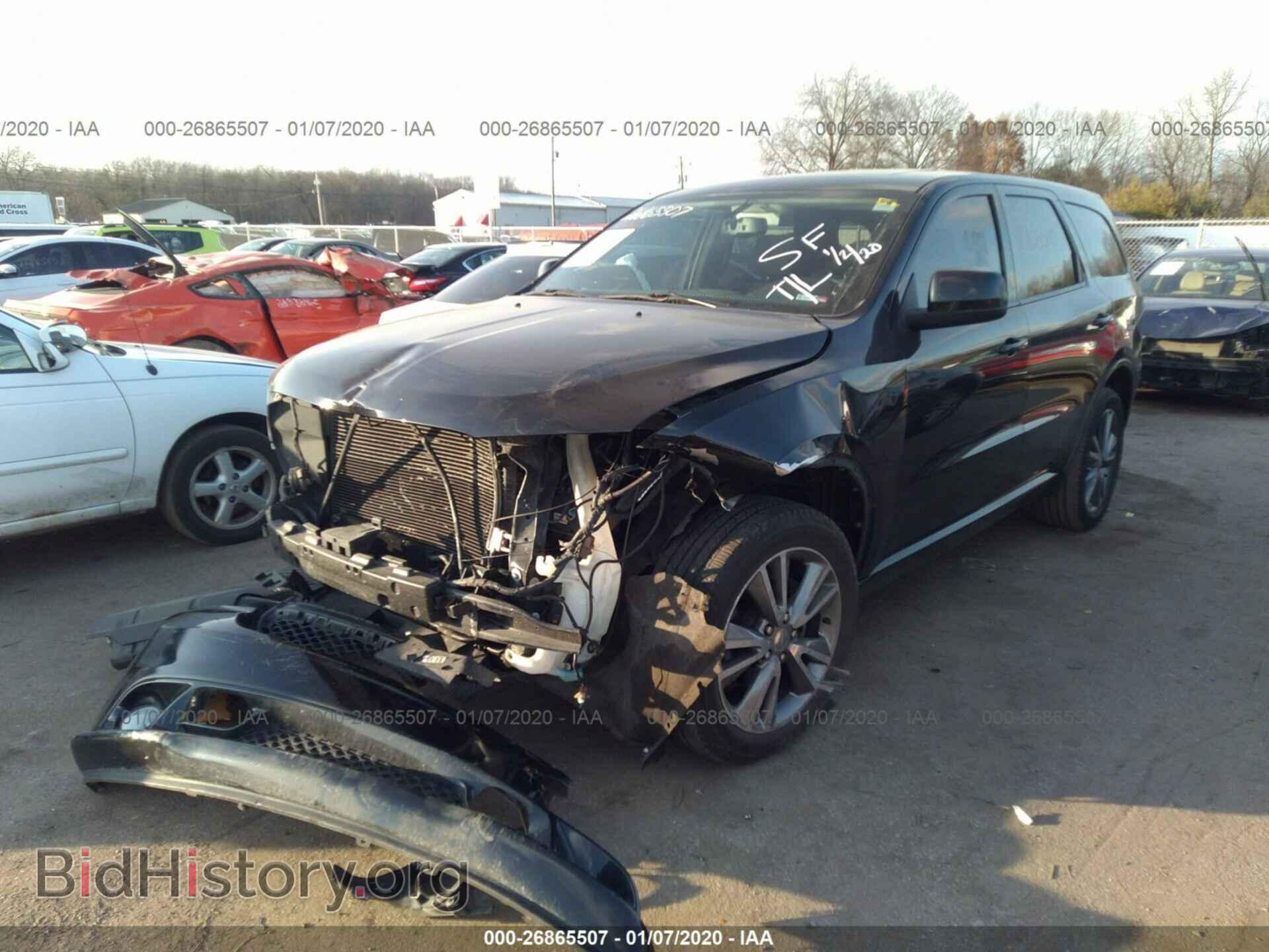 2013 DODGE DURANGO - VIN: 1C4RDJAG7DC582986 - Фото 2