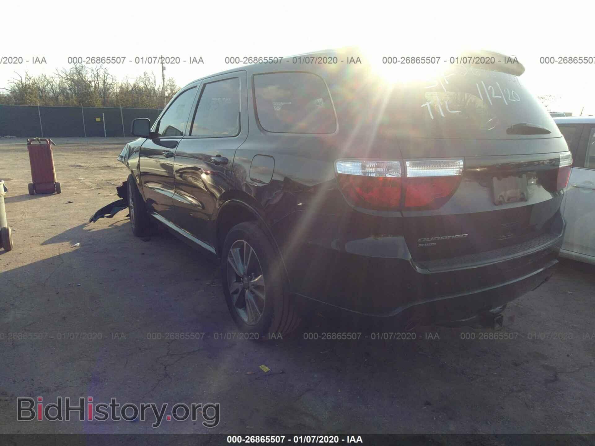2013 DODGE DURANGO - VIN: 1C4RDJAG7DC582986 - Фото 3