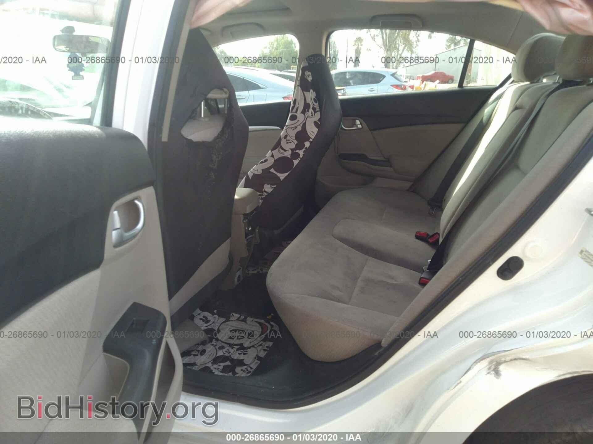 2013 HONDA CIVIC - VIN: 19XFB2F88DE278087 - Фото 8