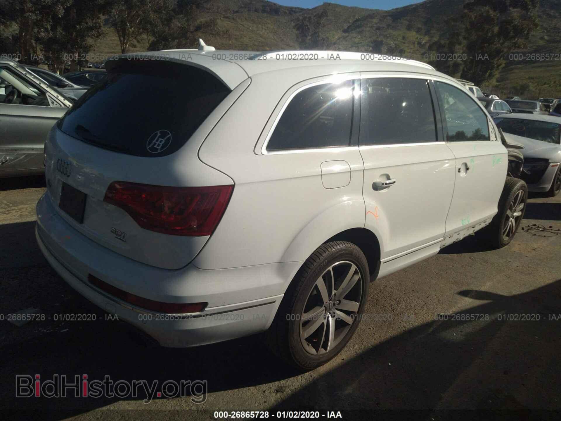 2014 AUDI Q7 - VIN: WA1LGAFE0ED003363 - Фото 4