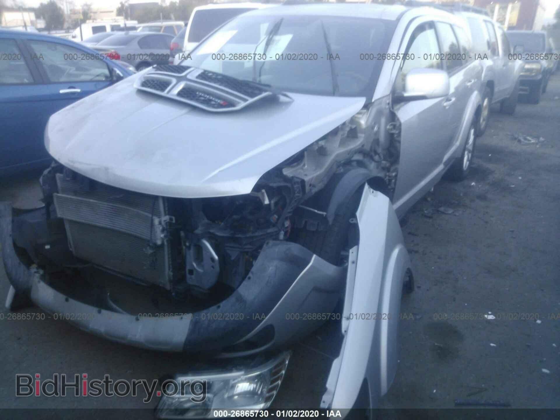 2013 DODGE JOURNEY - VIN: 3C4PDCBB9DT653695 - Фото 2