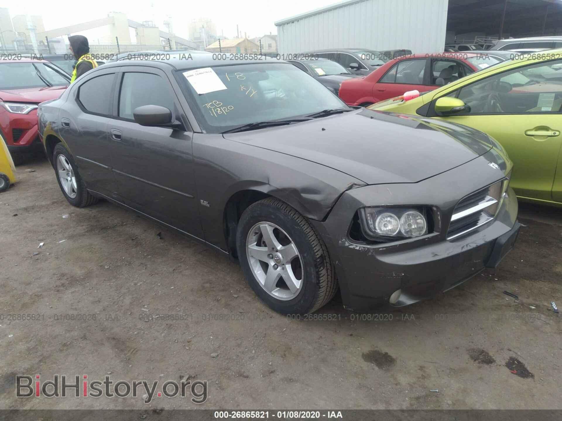 Photo 2B3CA3CV2AH186206 - DODGE CHARGER 2010