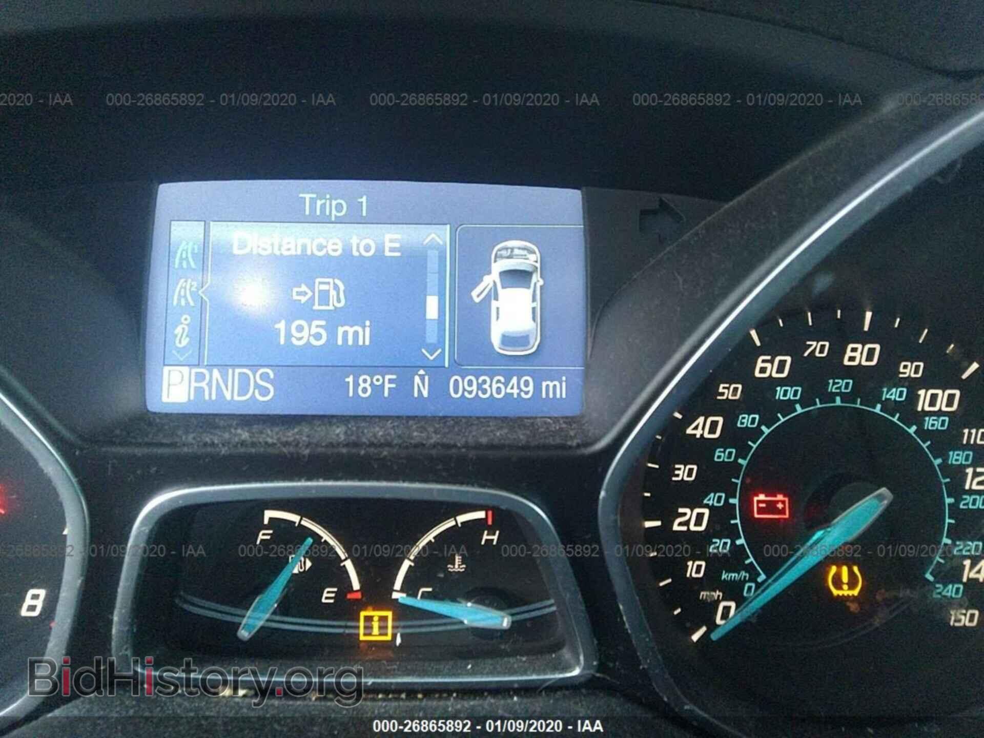 2012 FORD FOCUS - VIN: 1FAHP3F20CL425879 - Фото 7