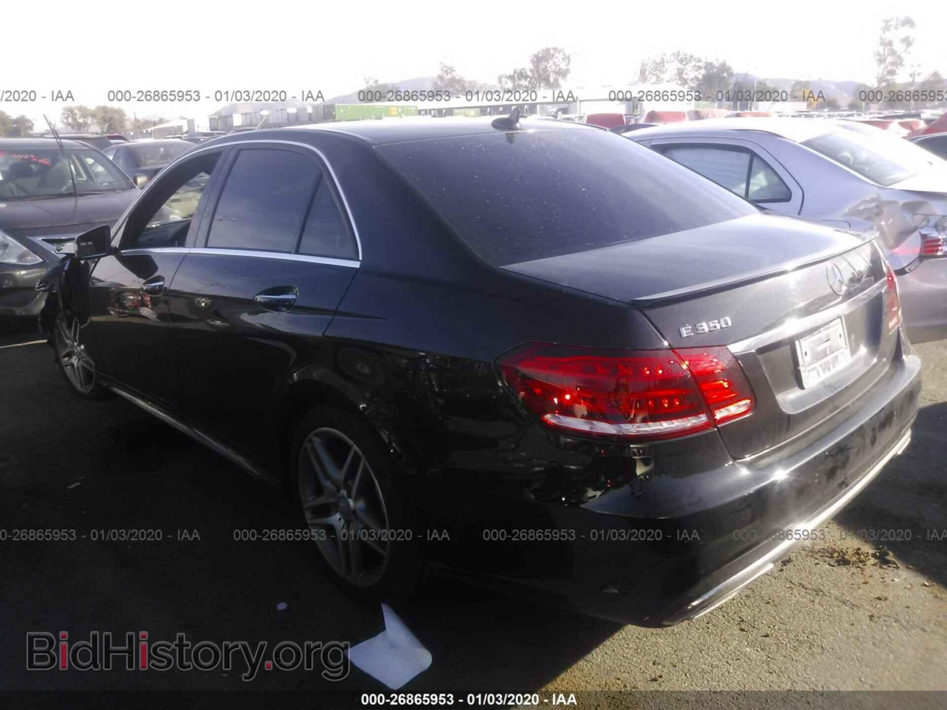 2014 MERCEDES-BENZ E - VIN: WDDHF5KB7EB052305 - Фото 3