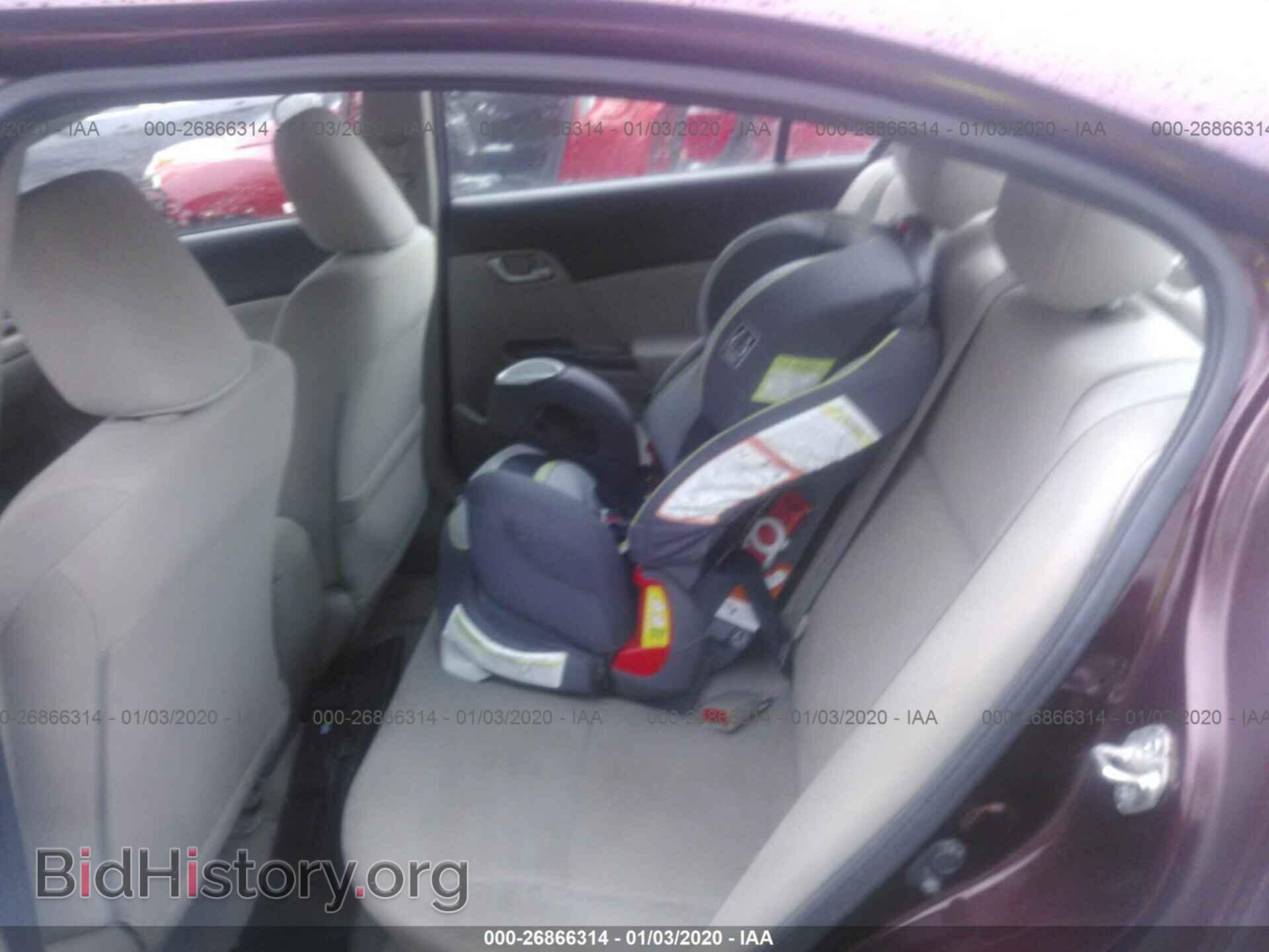 2012 HONDA CIVIC - VIN: 2HGFB2F5XCH575159 - Фото 8