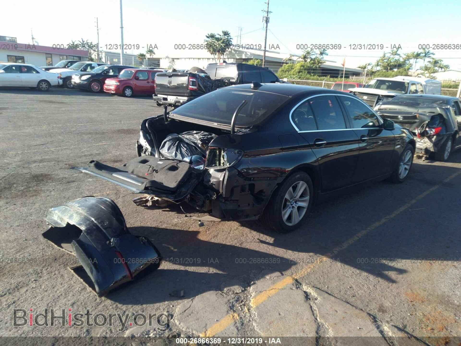 2013 BMW 528 - VIN: WBAXH5C55DDW14730 - Фото 4
