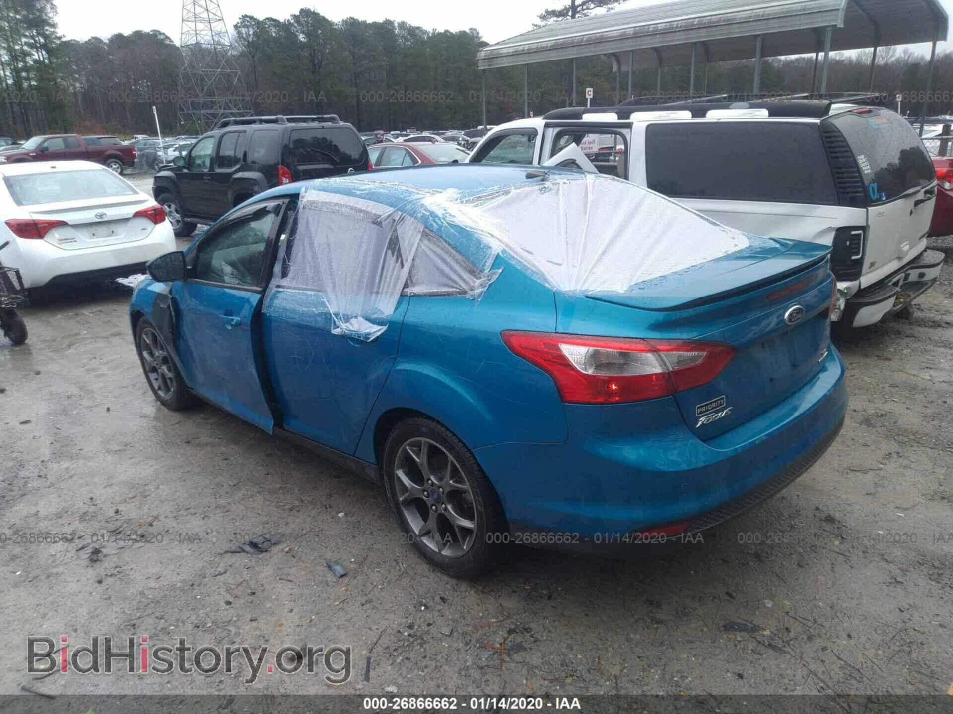 2014 FORD FOCUS - VIN: 1FADP3F23EL378848 - Фото 3