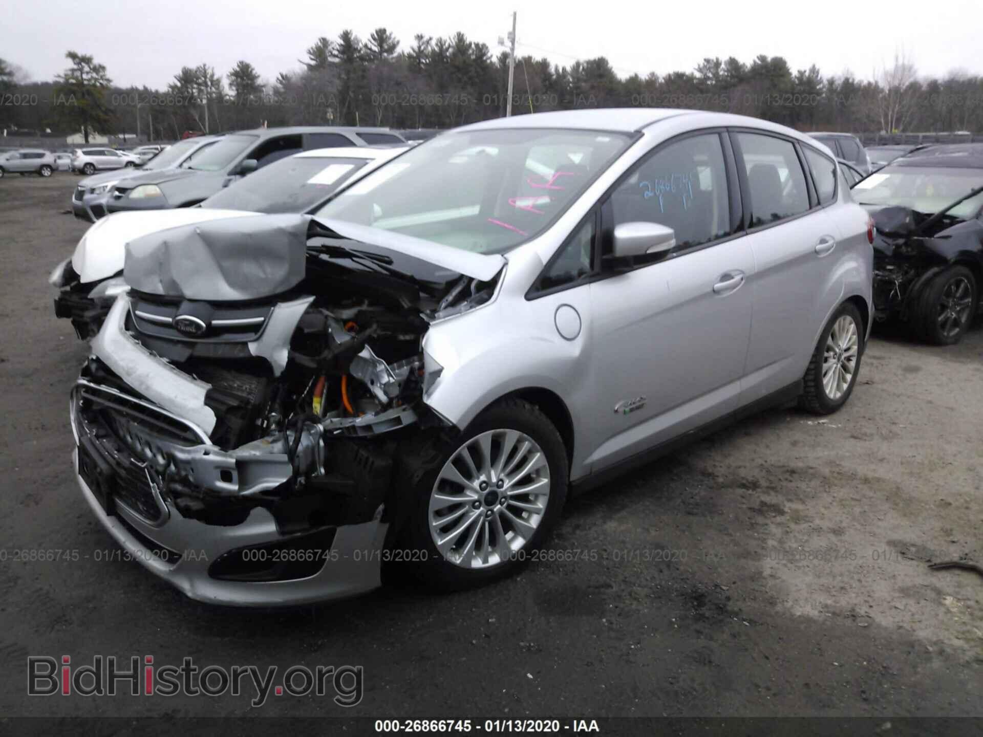2017 FORD C-MAX ENERGI - VIN: 1FADP5EU6HL102117 - Фото 2