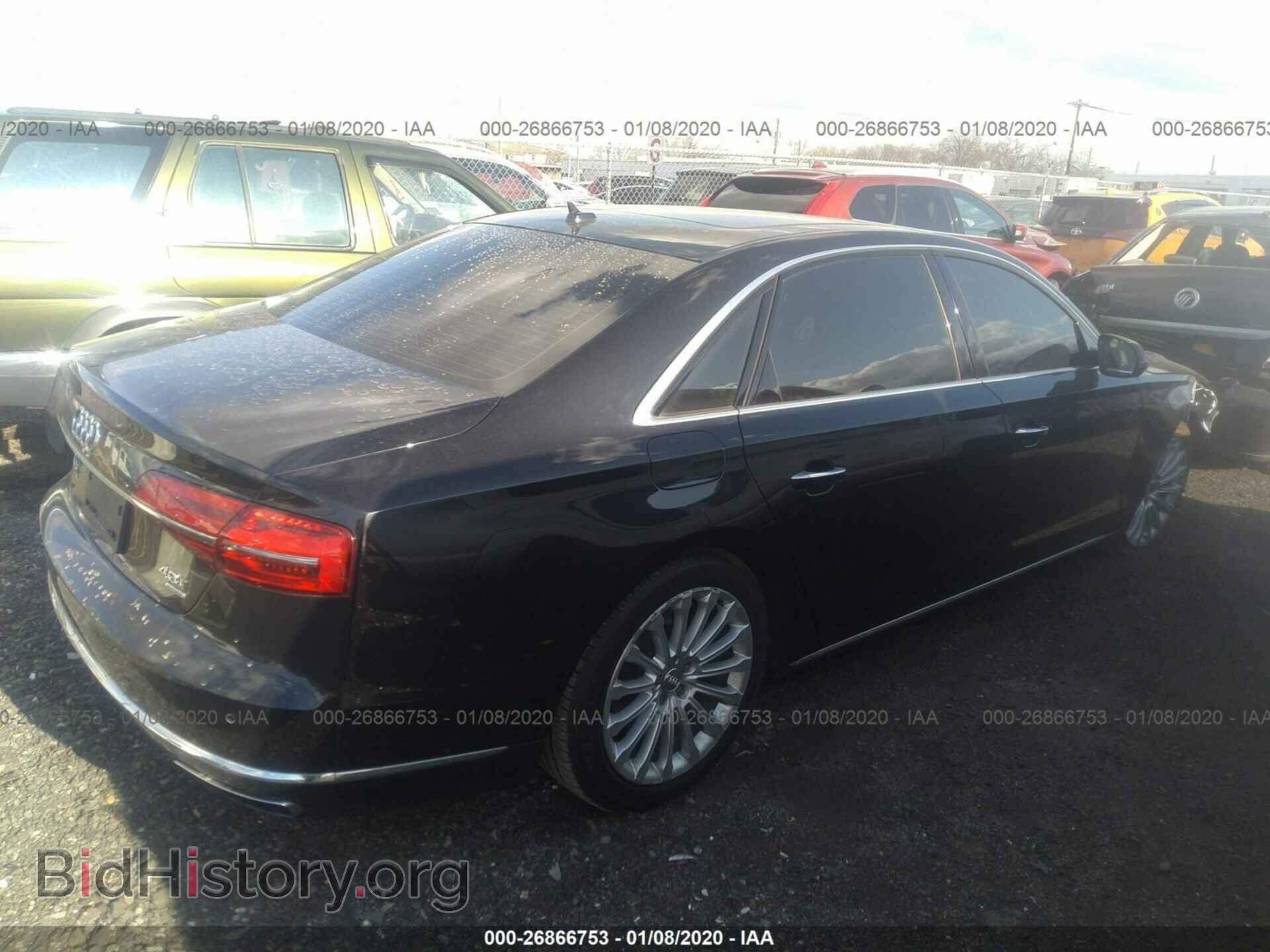 2015 AUDI A8 - VIN: WAU32AFD4FN007761 - Фото 4