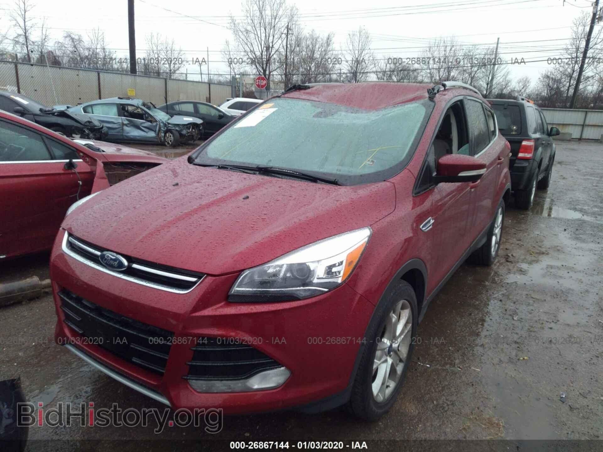 2014 FORD ESCAPE - VIN: 1FMCU0J93EUC36894 - Фото 2